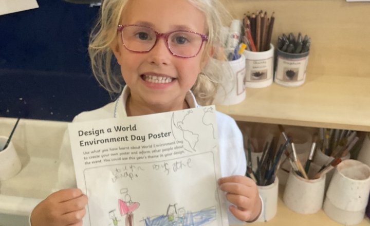 Image of Hands-on learning for World Environment Day 