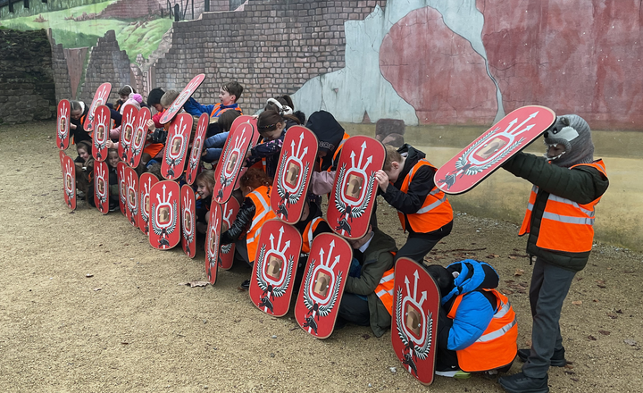 Image of Year 4 Step Back in Time on Roman Adventure