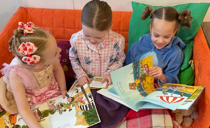Image of Getting cosy for World Book Day