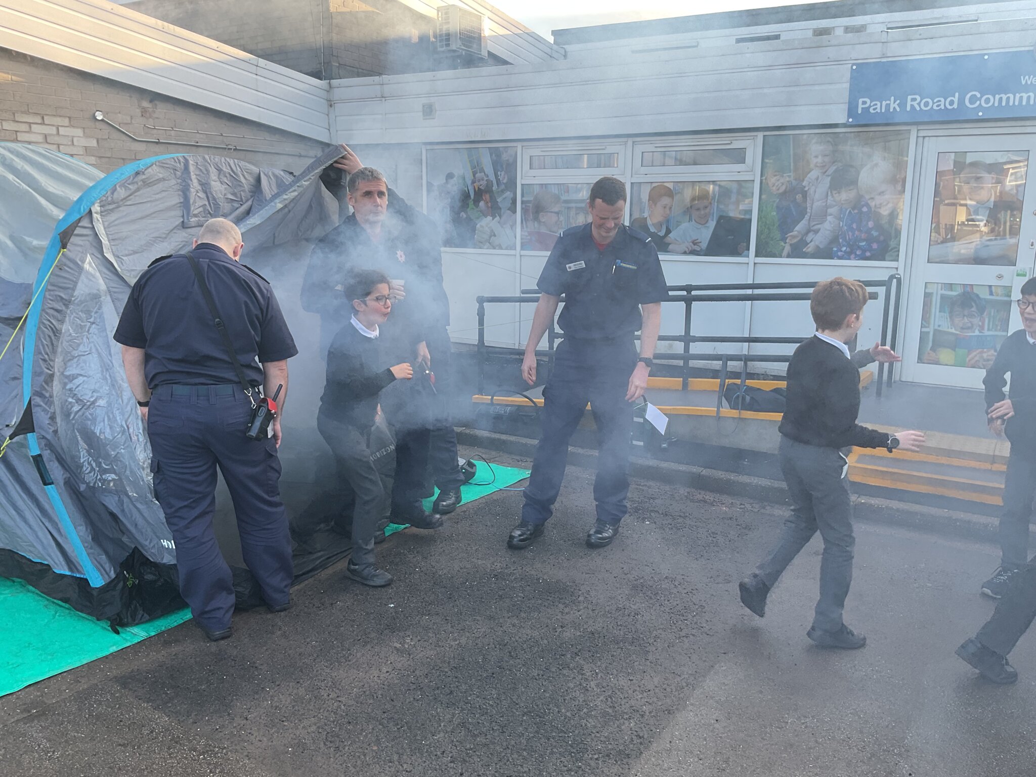 Image of Year 5 learn life-saving fire safety skills