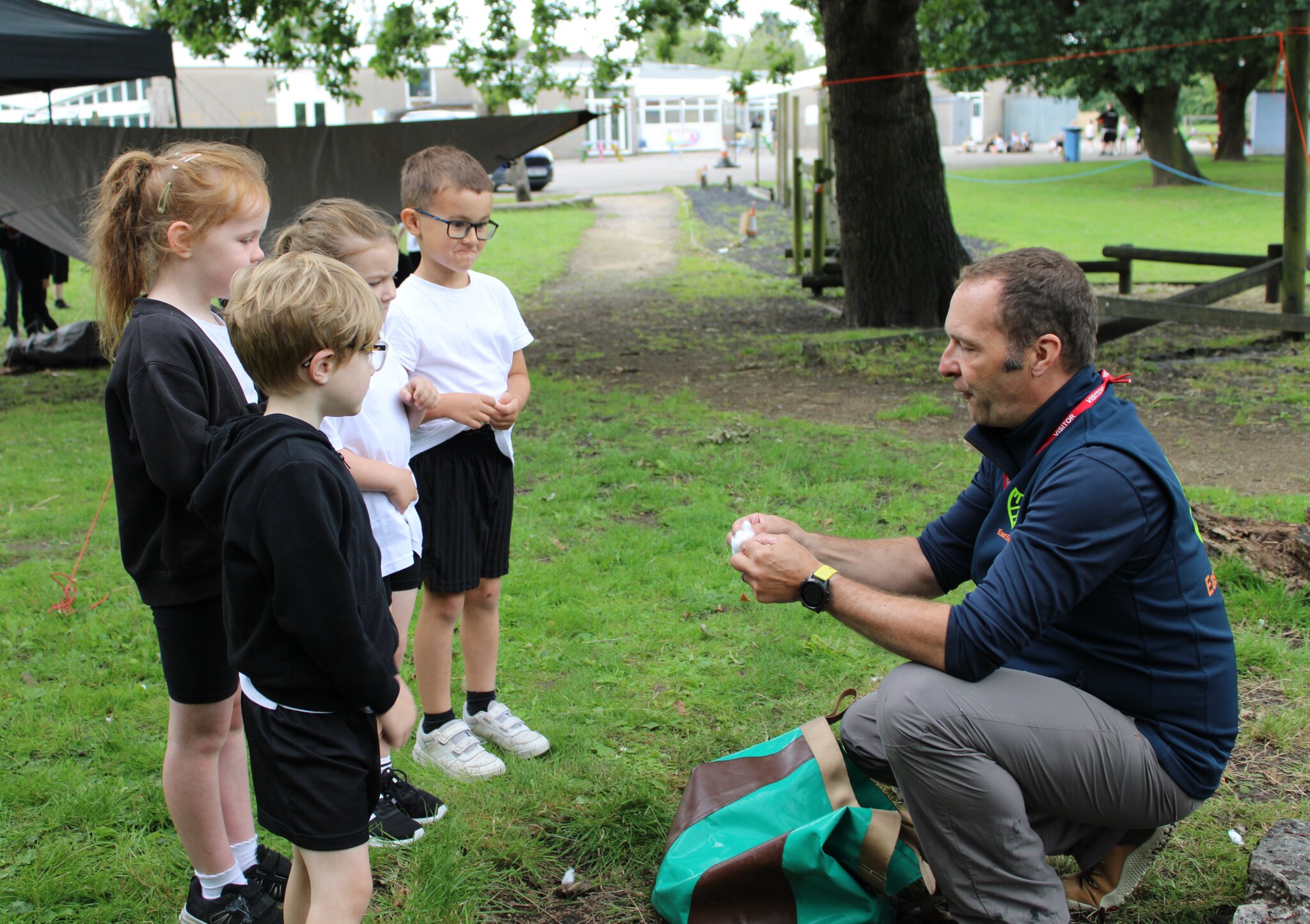 Image of Ninja skills, Bushcraft and Yoga at Special PE Day