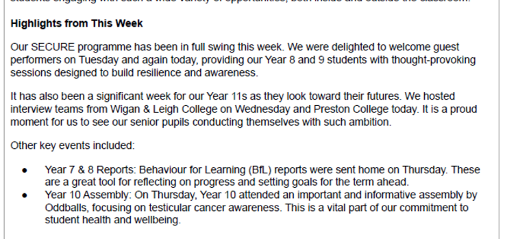 Image of Parklands Bulletin 