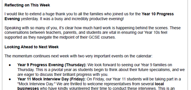 Image of Parklands Bulletin 