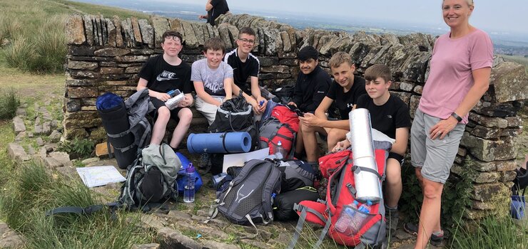 Image of Pupils push on to complete Duke of Edinburgh practice