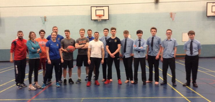 Image of Staff v Pupils Basketball