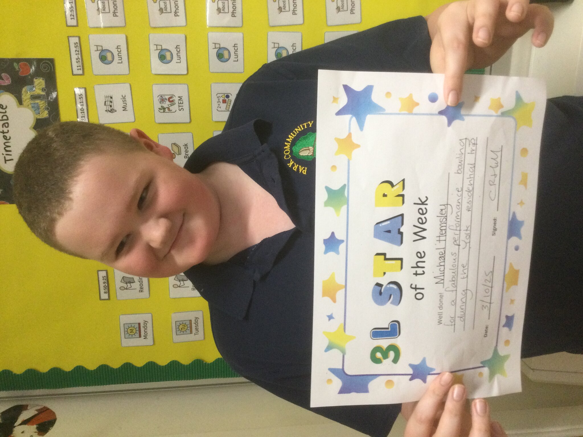 Image of Achiever of the Week