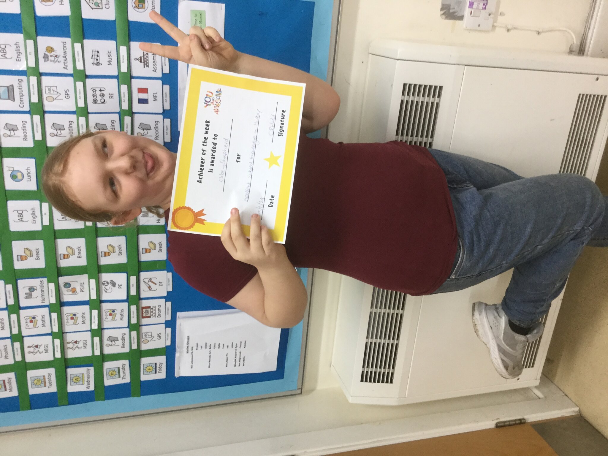 Image of Achiever of the Week