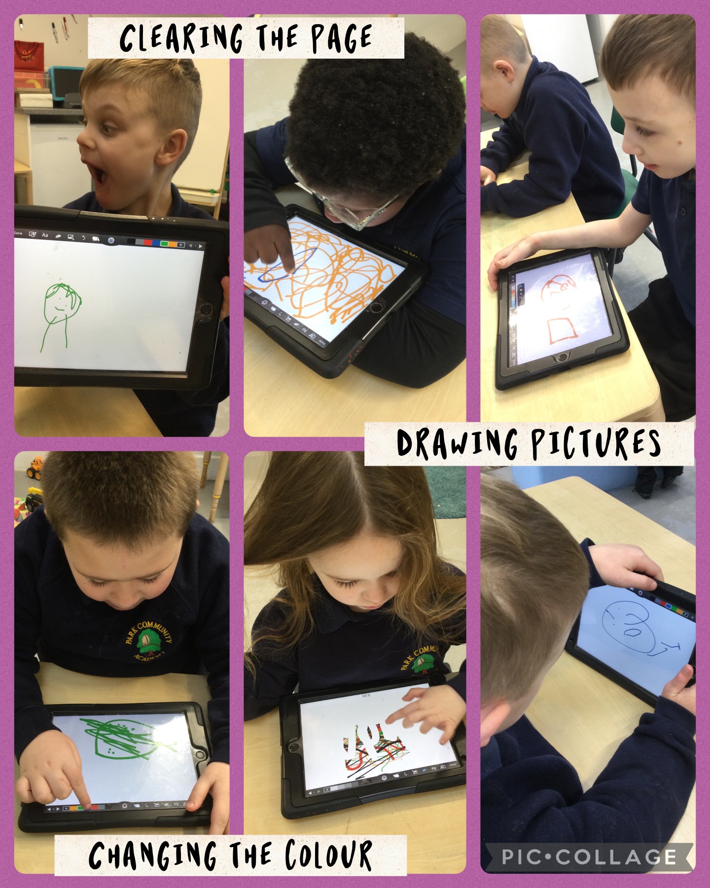 Image of Drawing with technology
