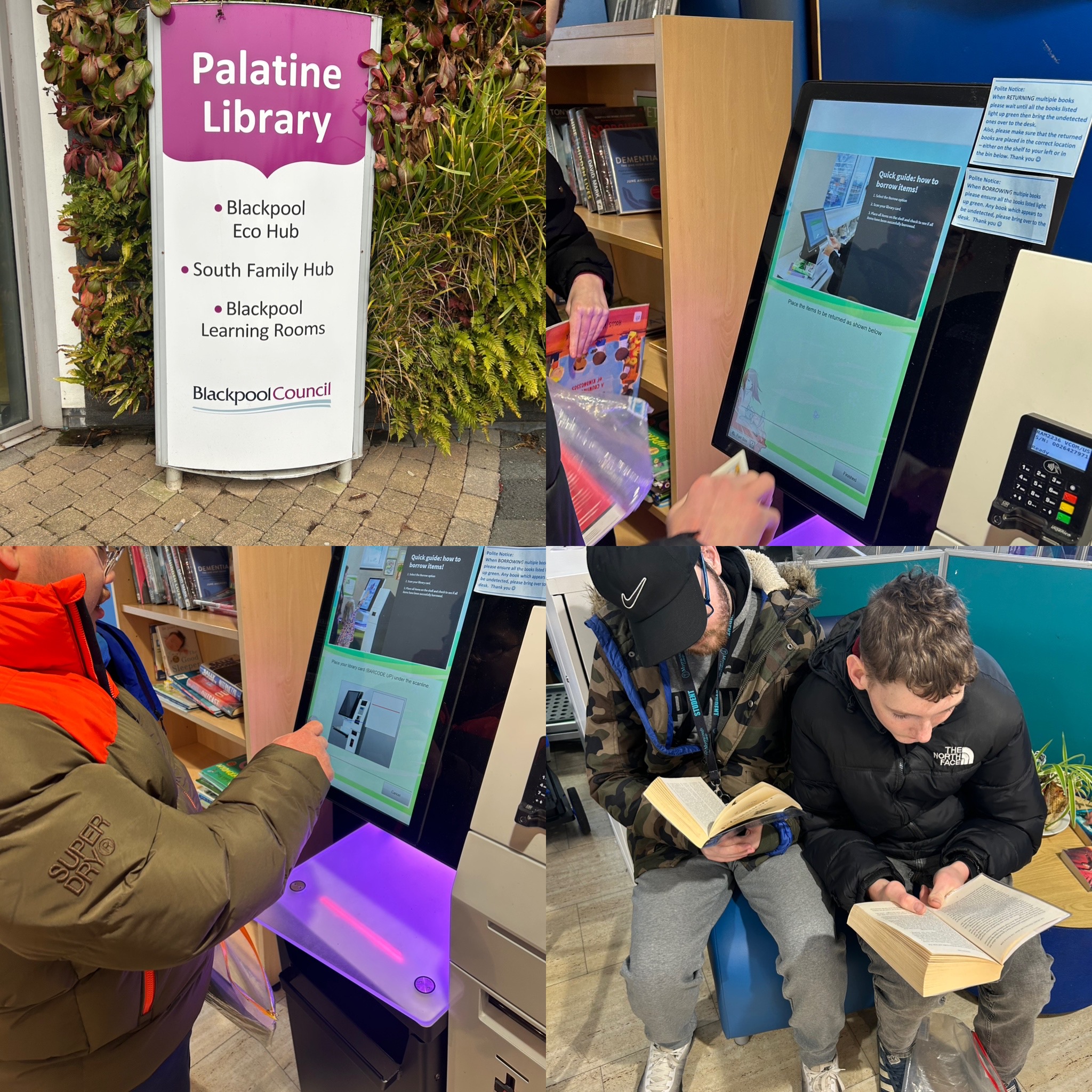 Image of Visit to the local library 