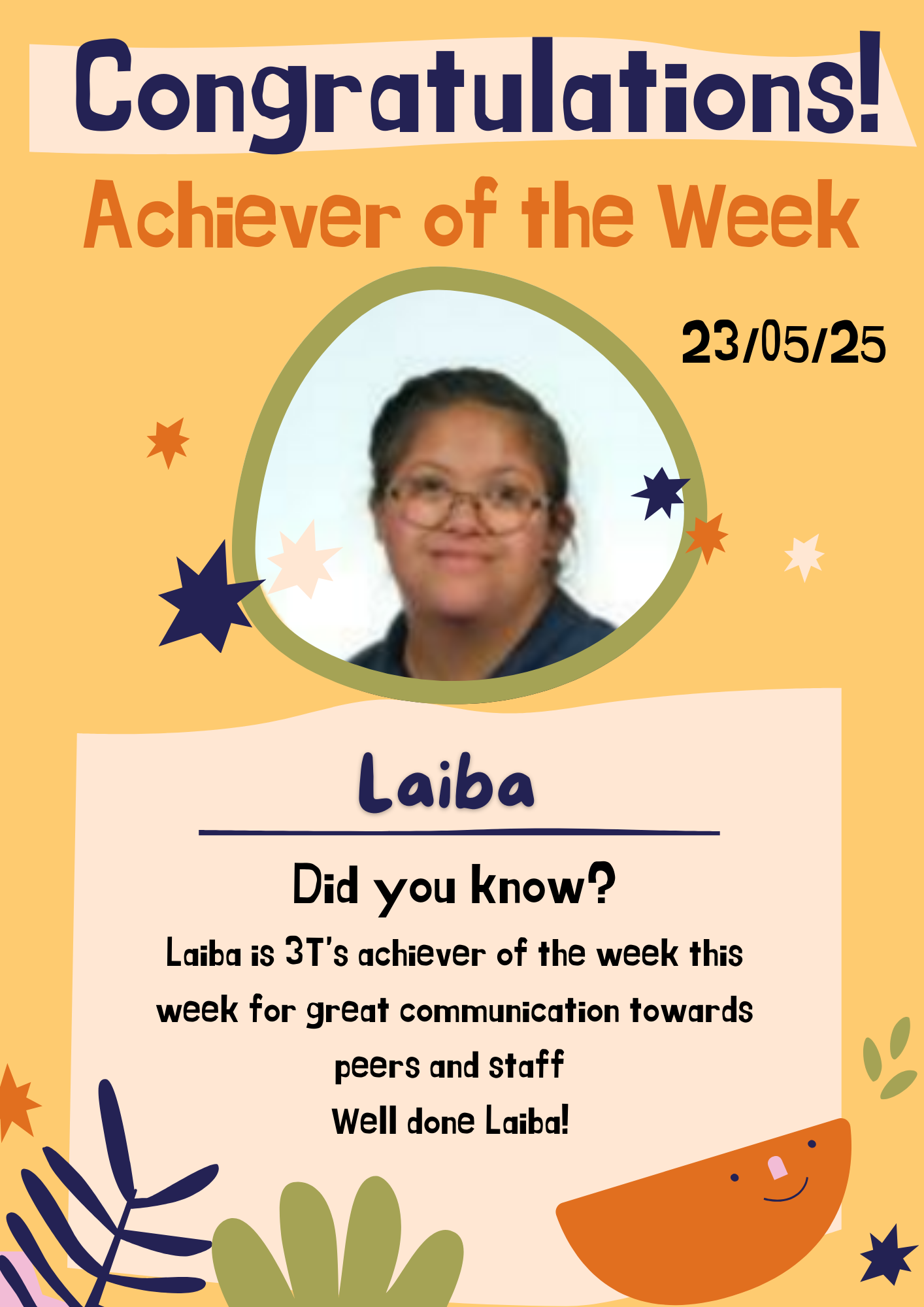 Image of ⭐️ Achiever of the week ⭐️