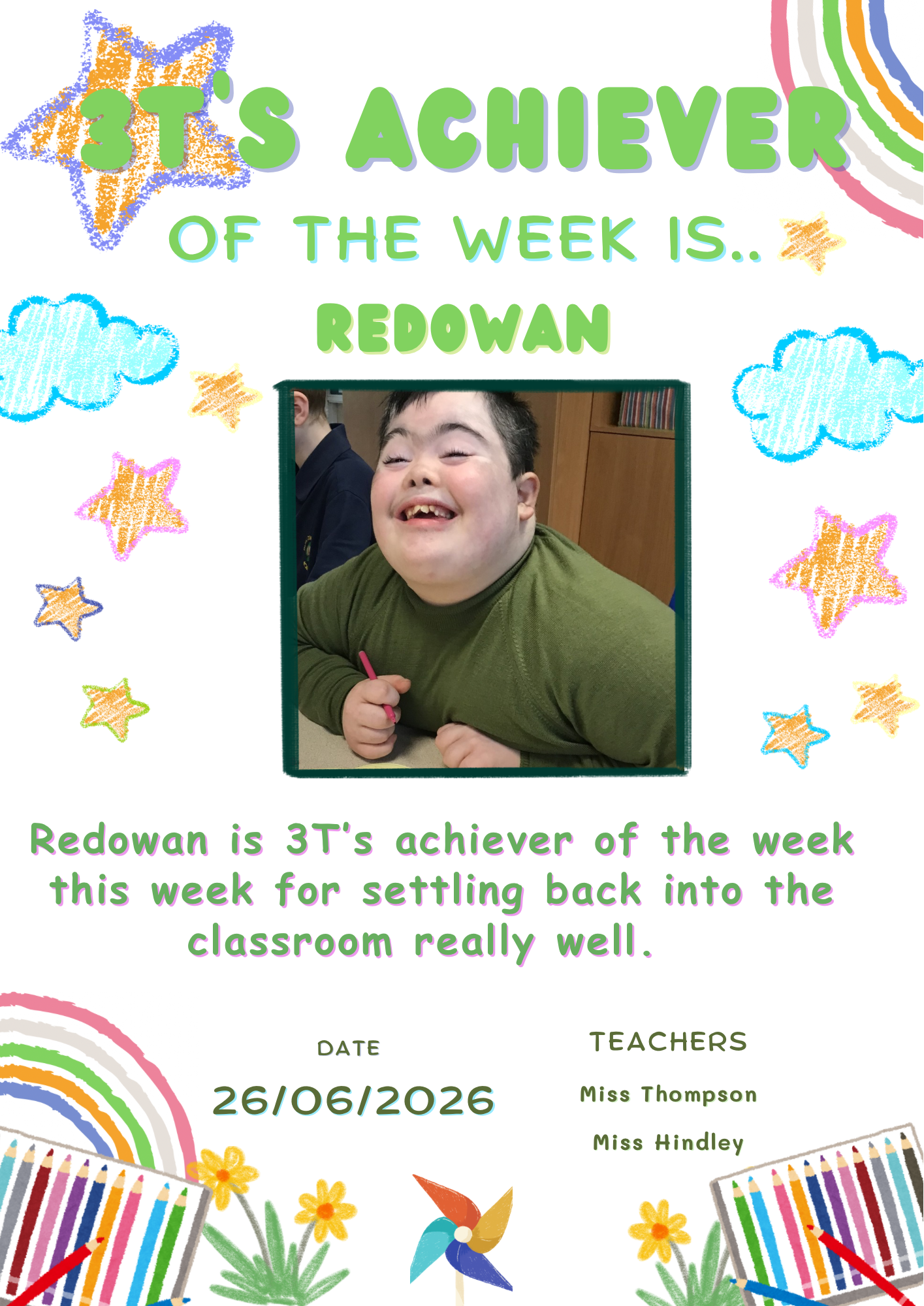 Image of ⭐️ achiever of the week ⭐️