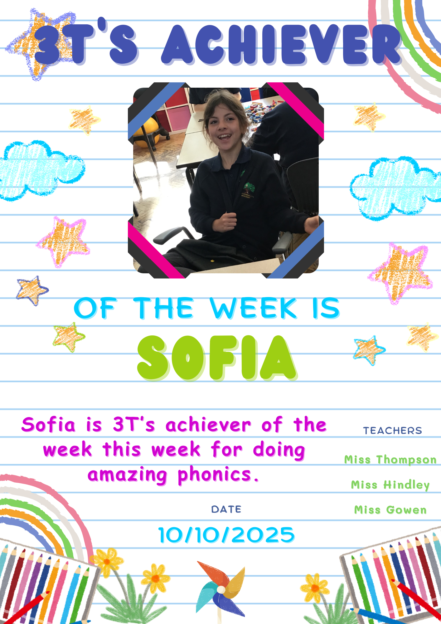 Image of ⭐️  Achiever of the week ⭐️