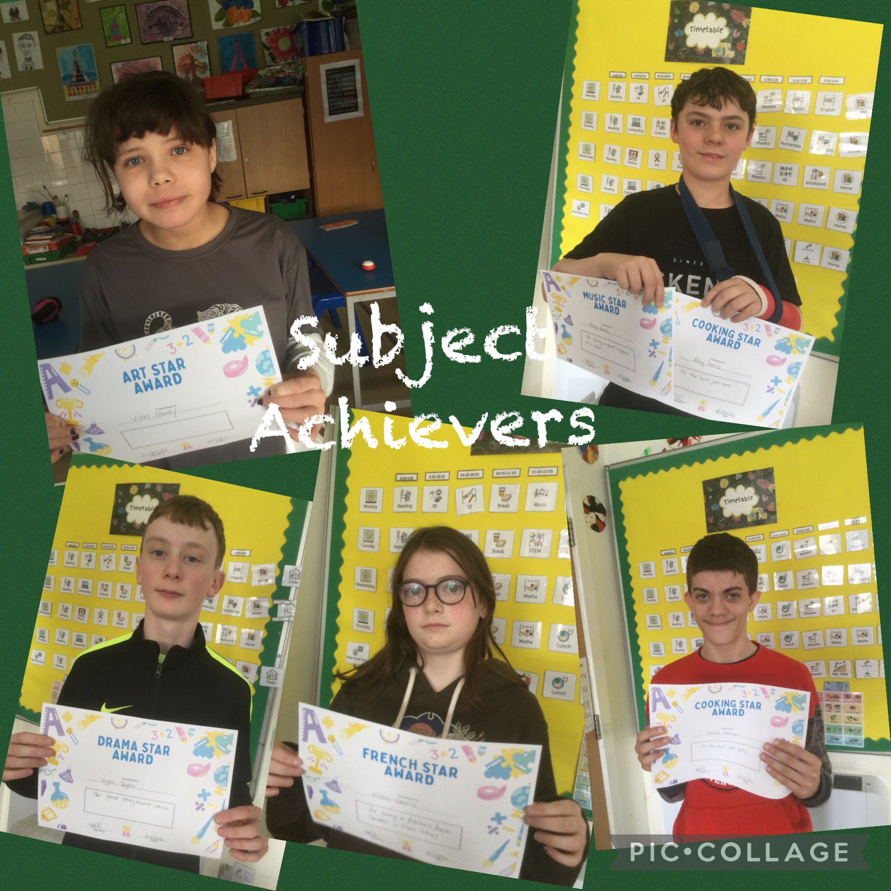 Image of 3L Weekly Subject Achiever