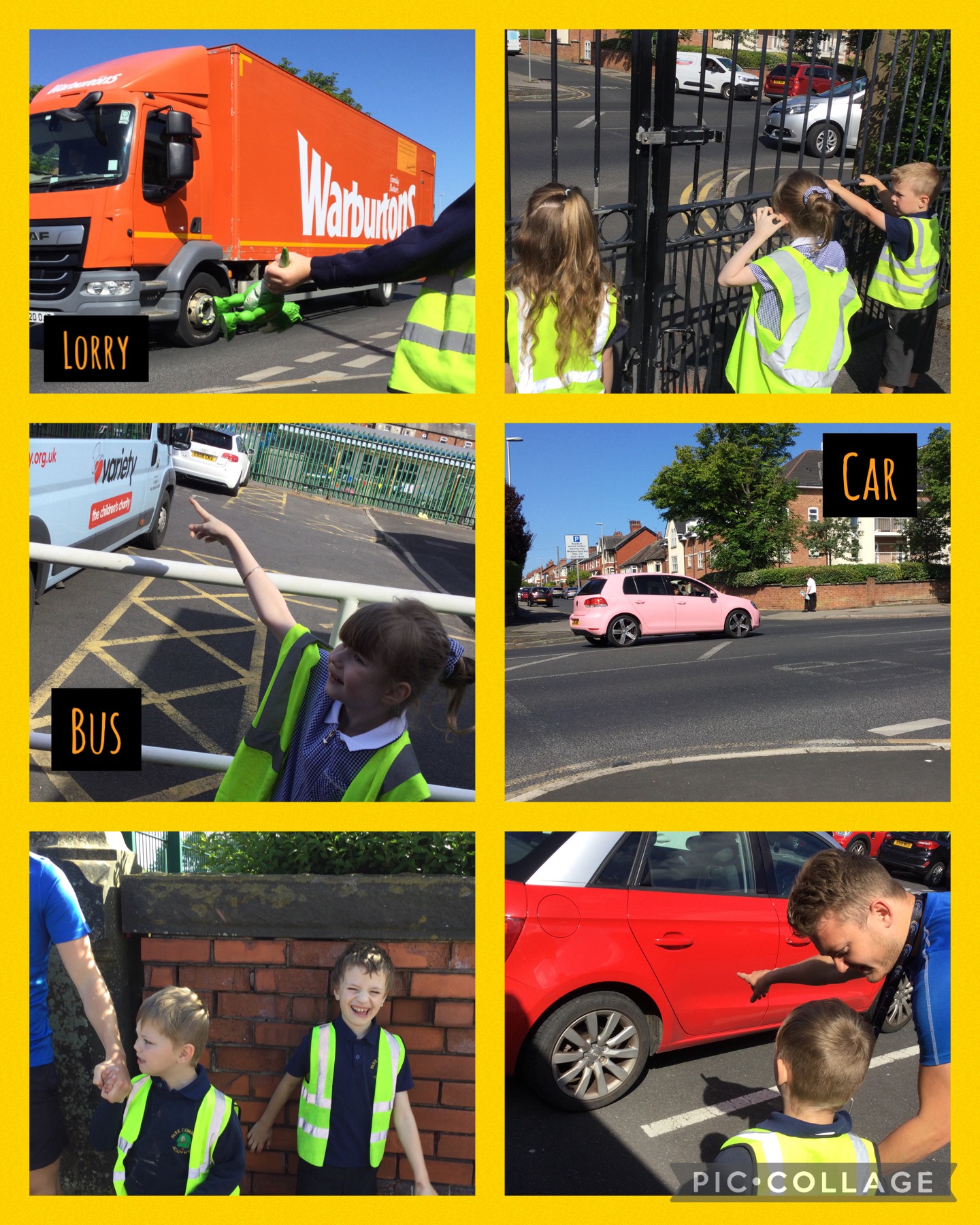 Image of Looking at vehicles