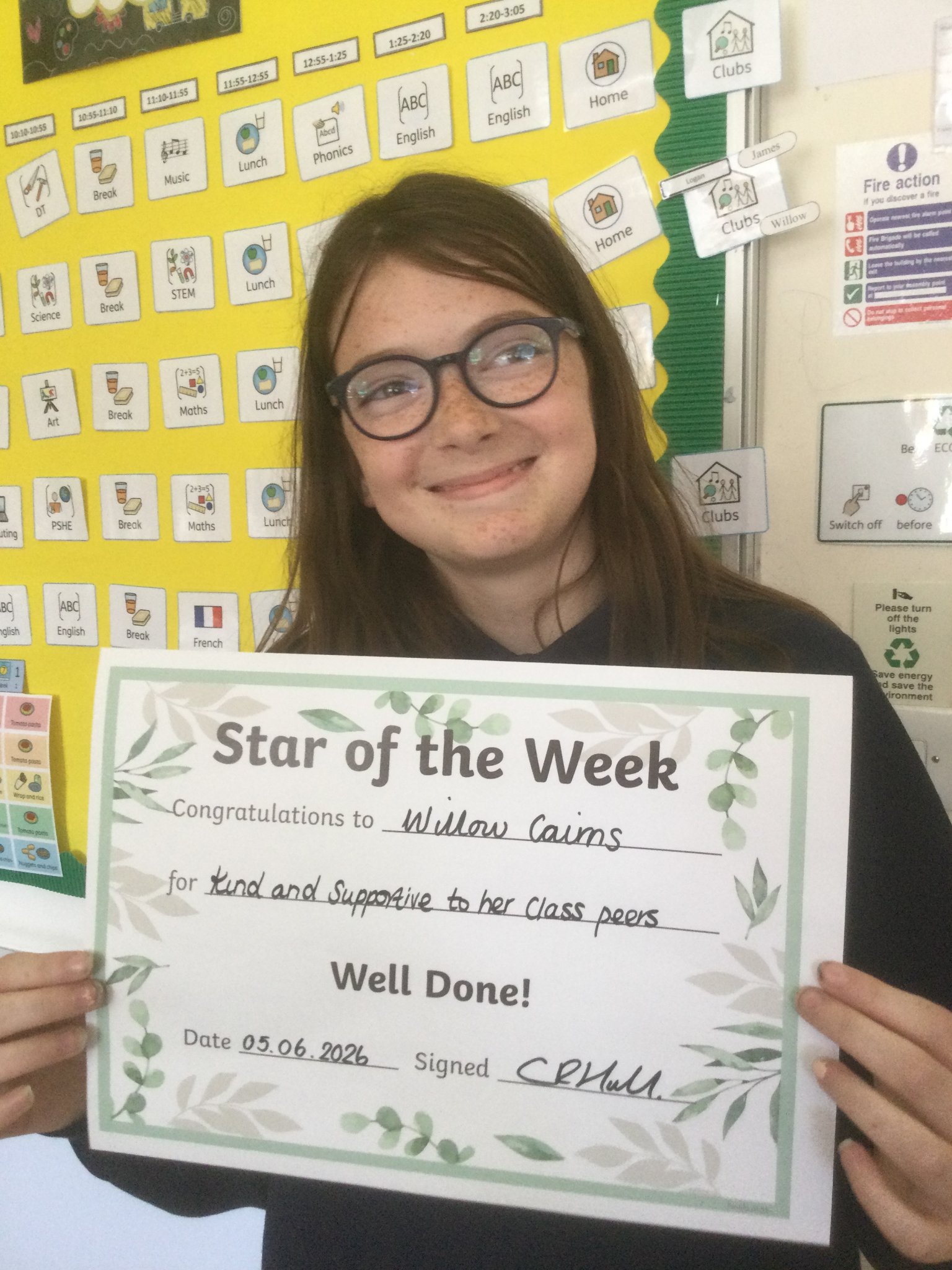 Image of Achiever of the Week 
