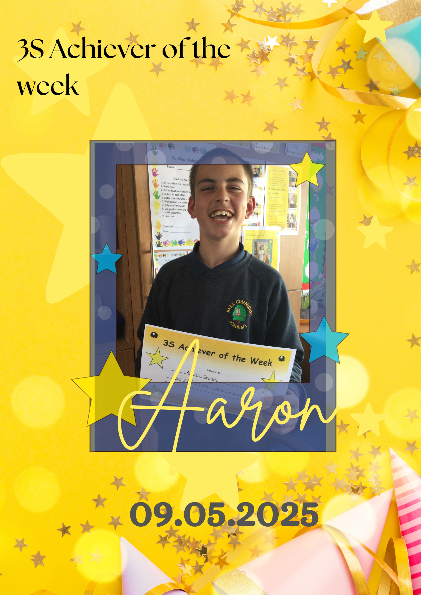 Image of Achiever of the week