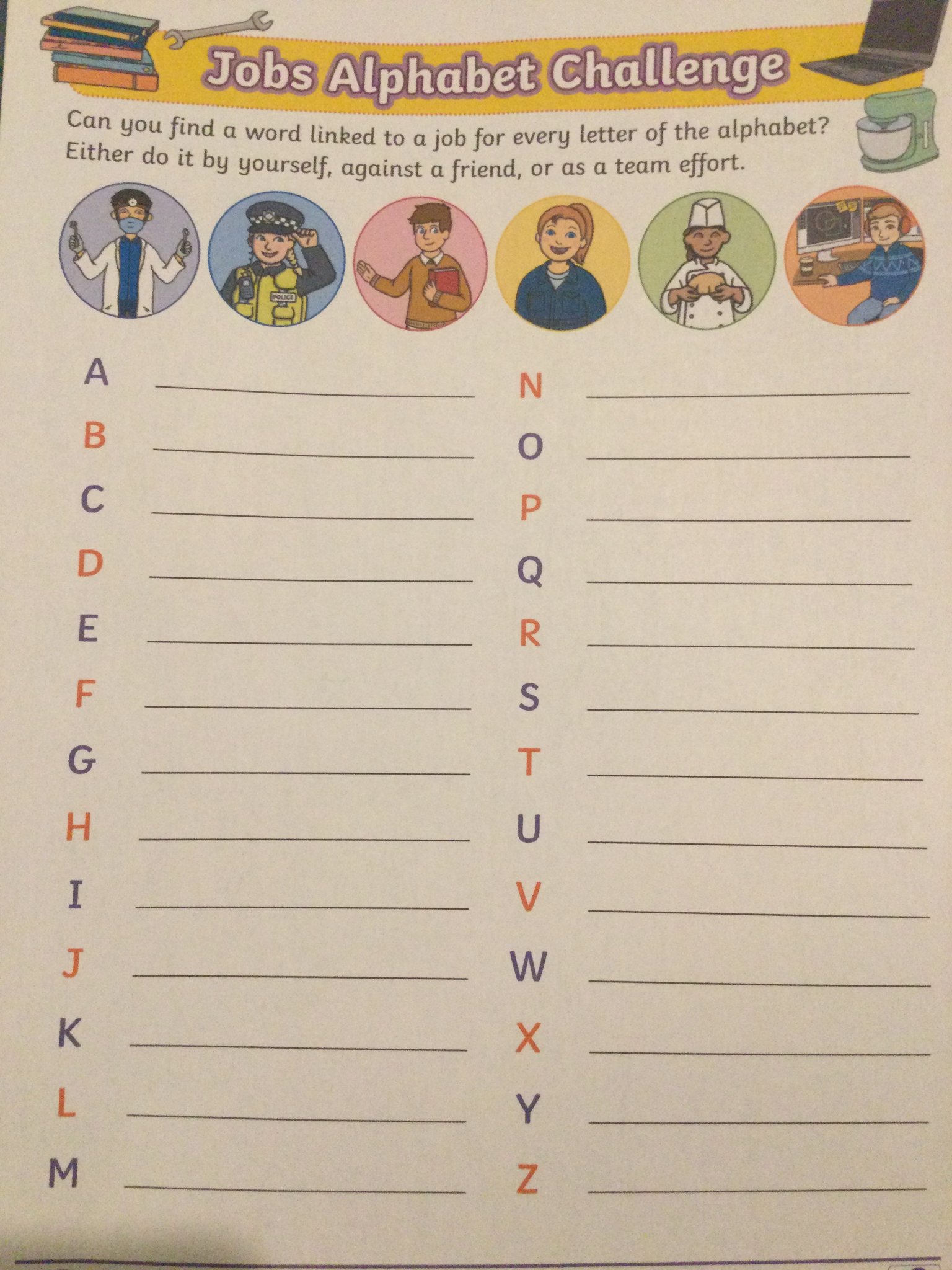 Image of Homework Task