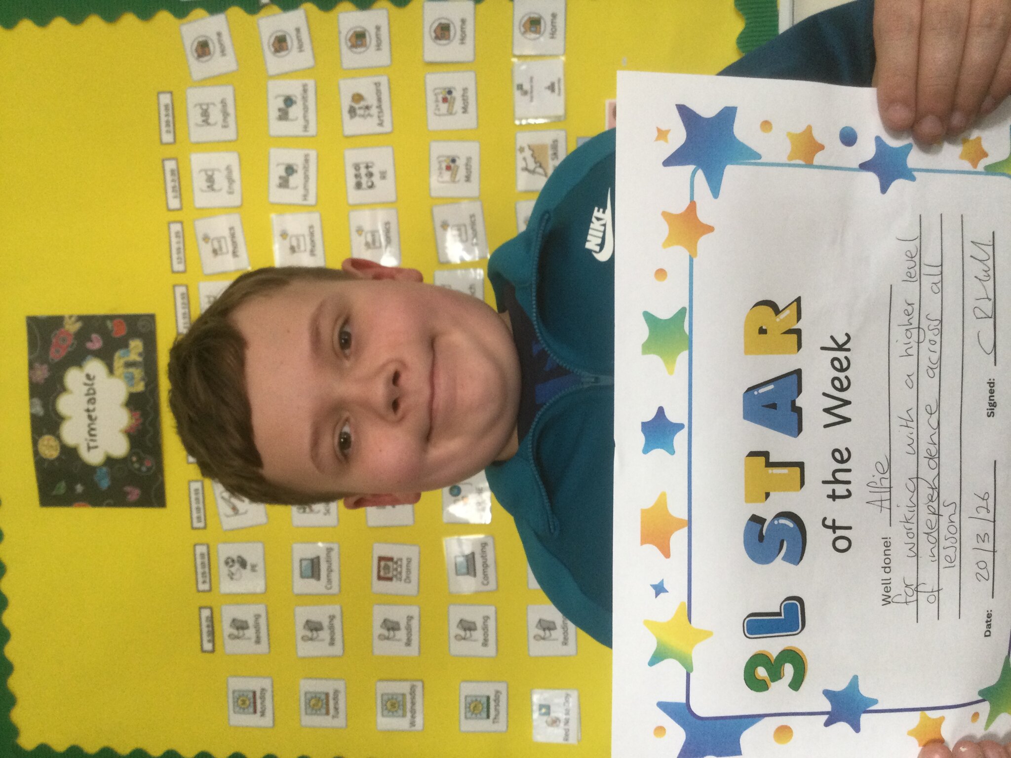 Image of Achiever of the Week 