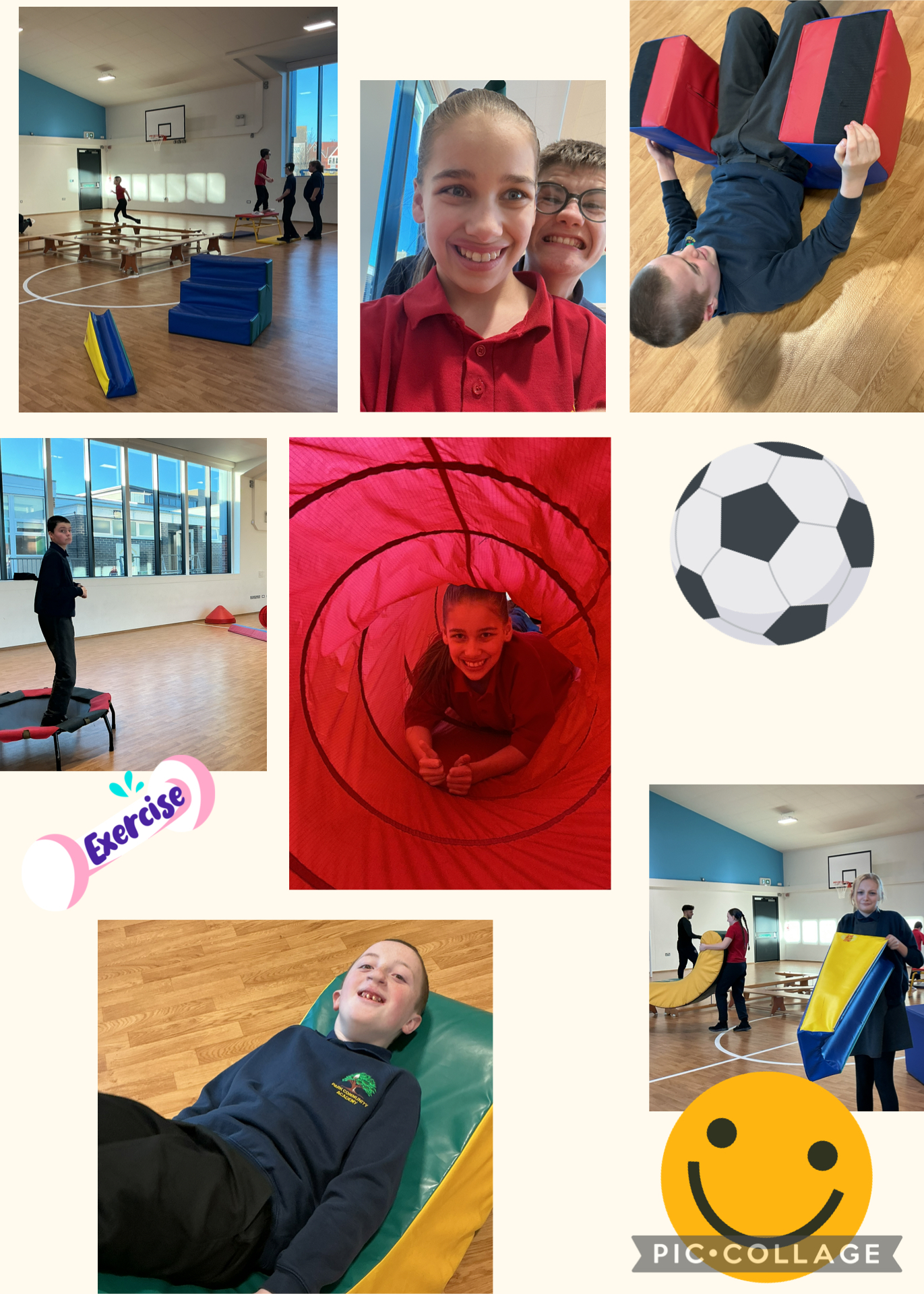 Image of Teamwork in PE!