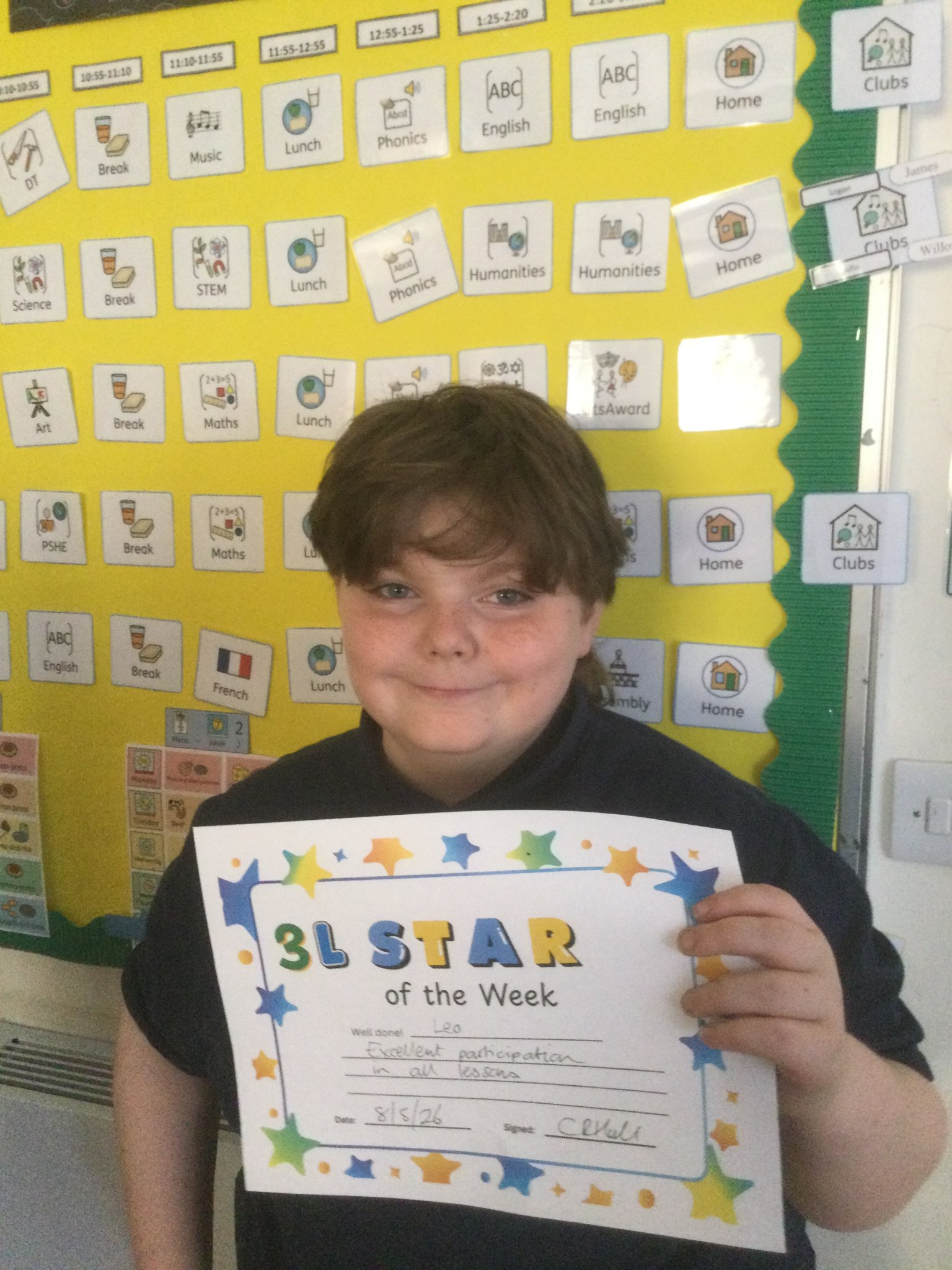 Image of Achiever of the Week 