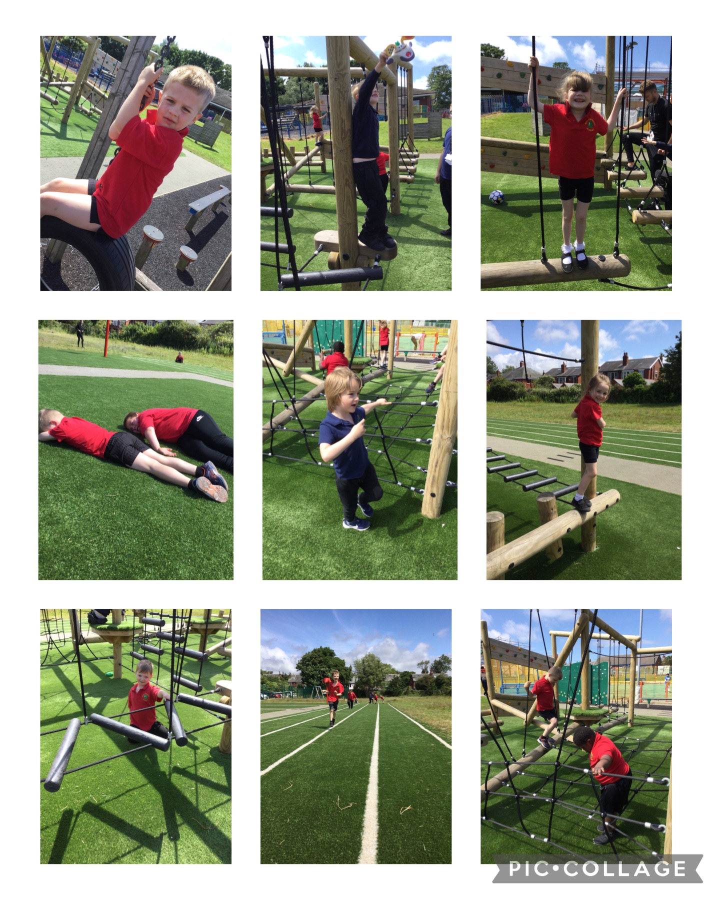 Image of Climbing frame fun