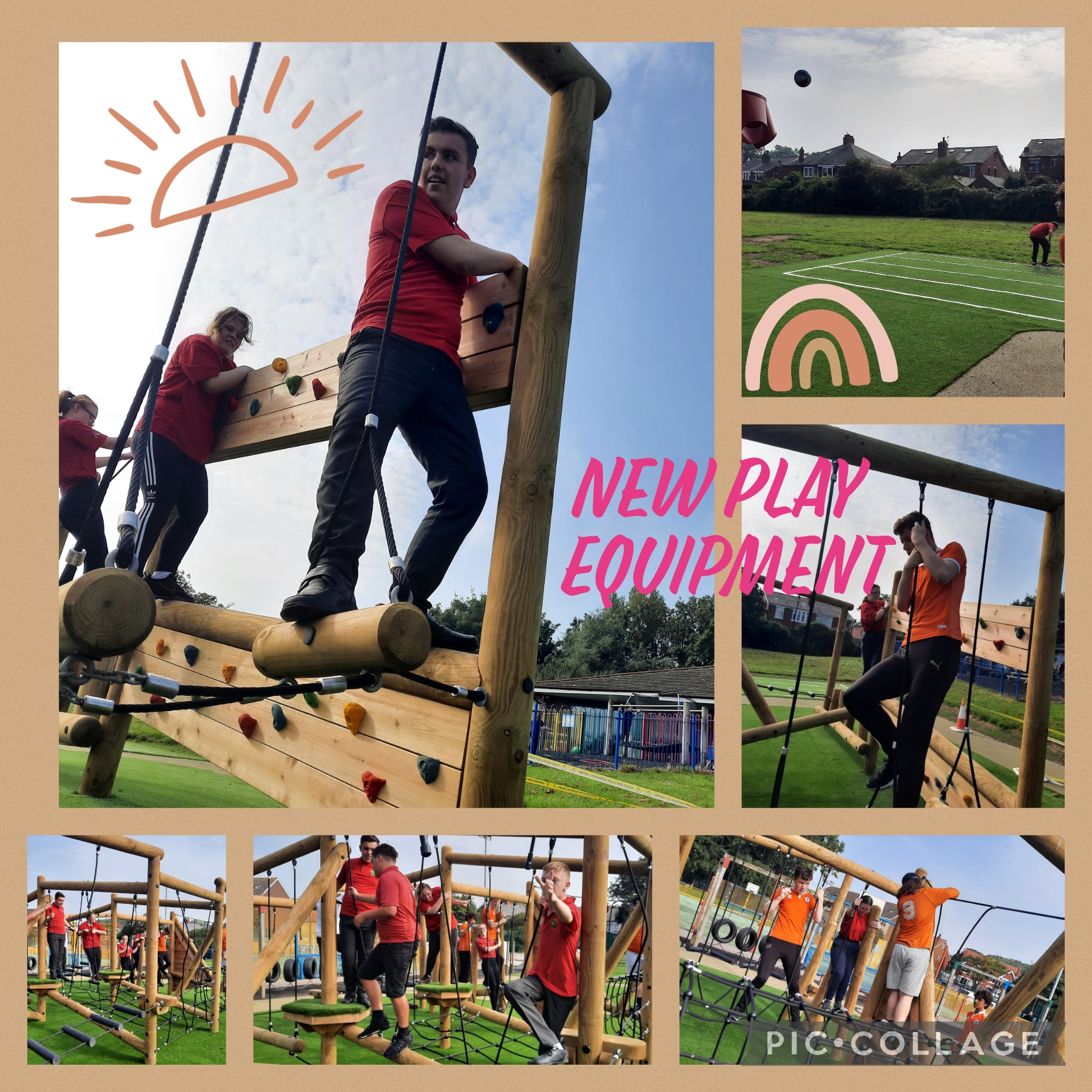 Image of New play equipment