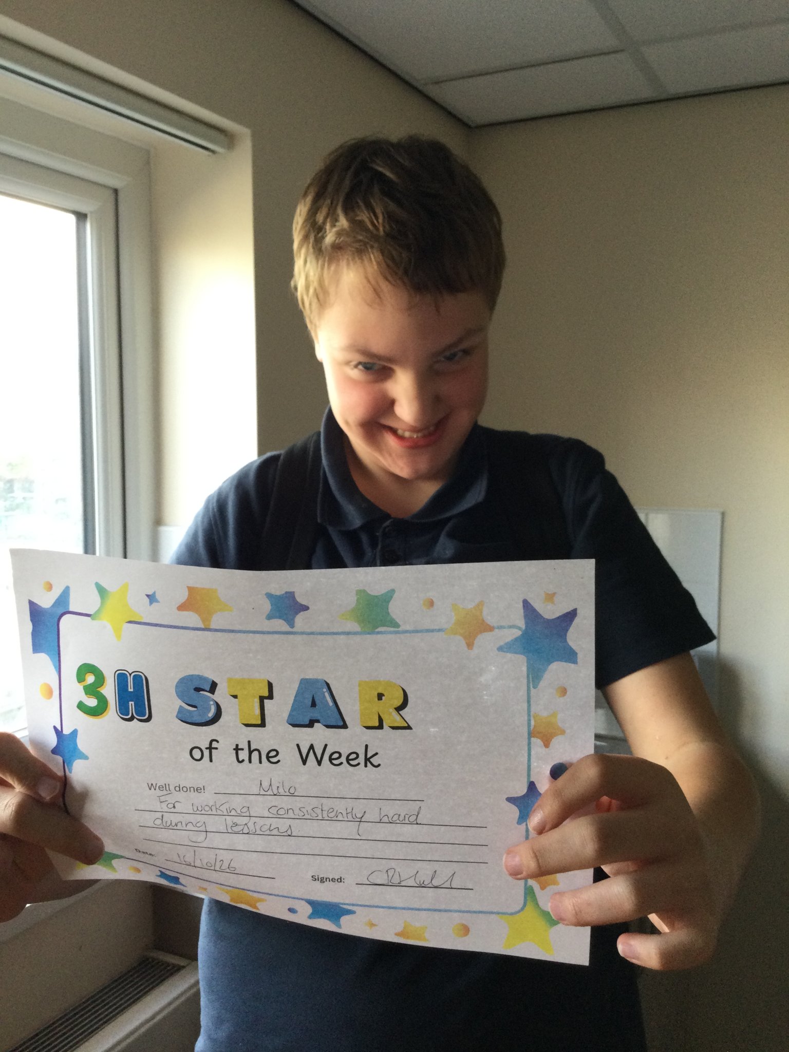 Image of Achiever of the Week 