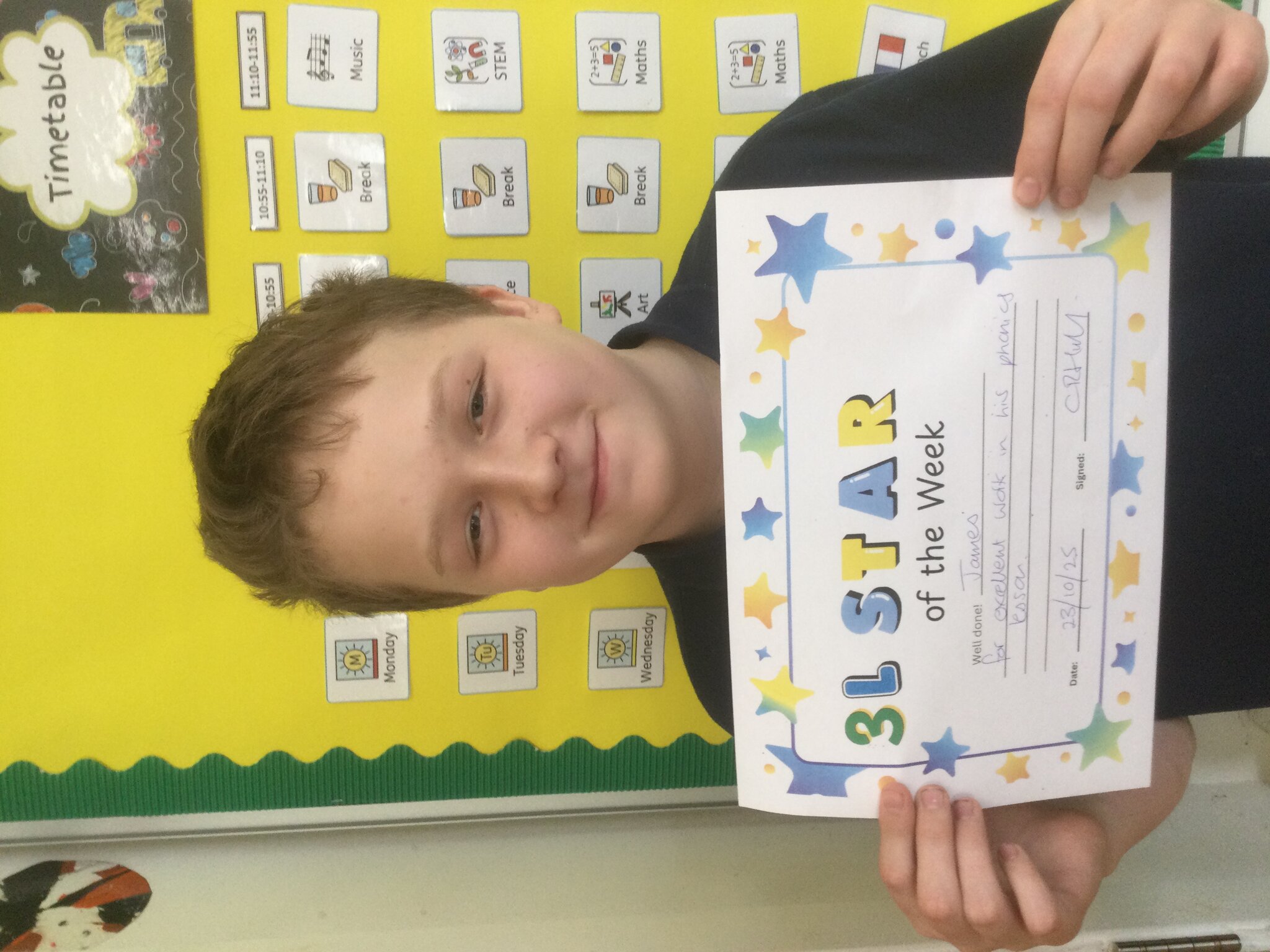 Image of Achiever of the Week 