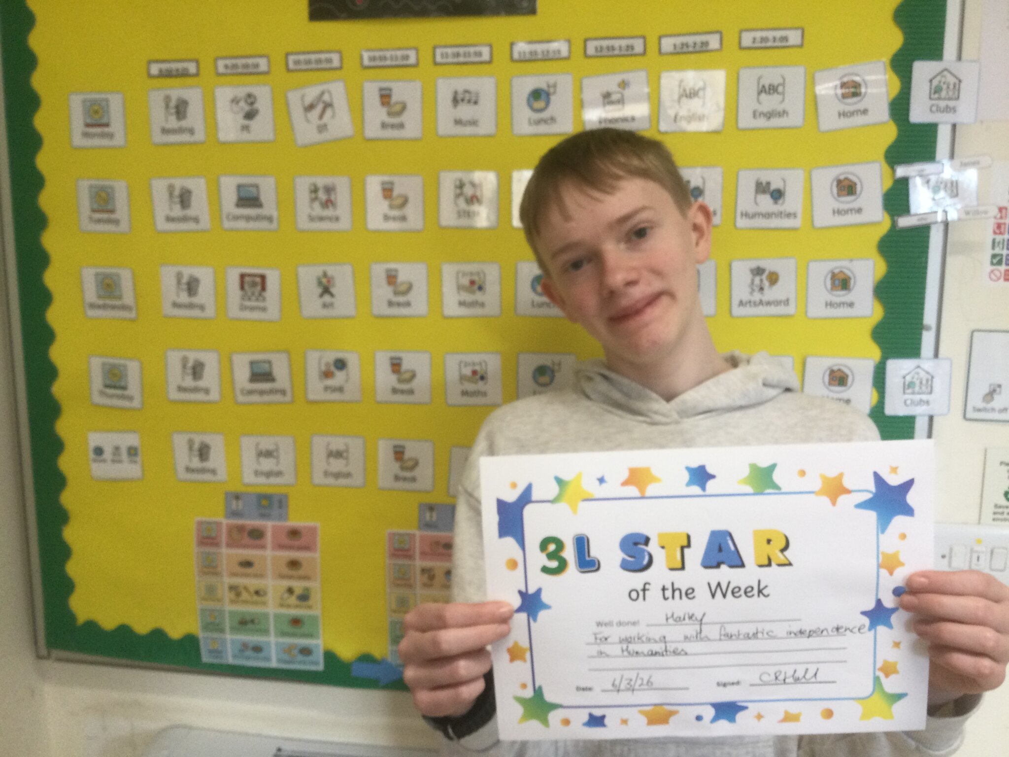 Image of Achiever of the Week 