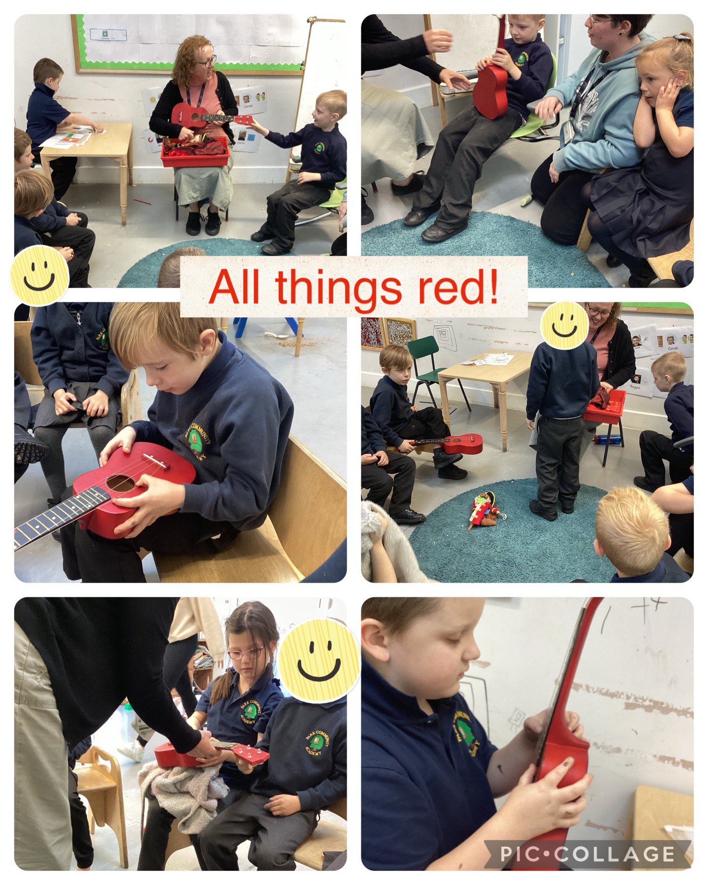 Image of The colour red
