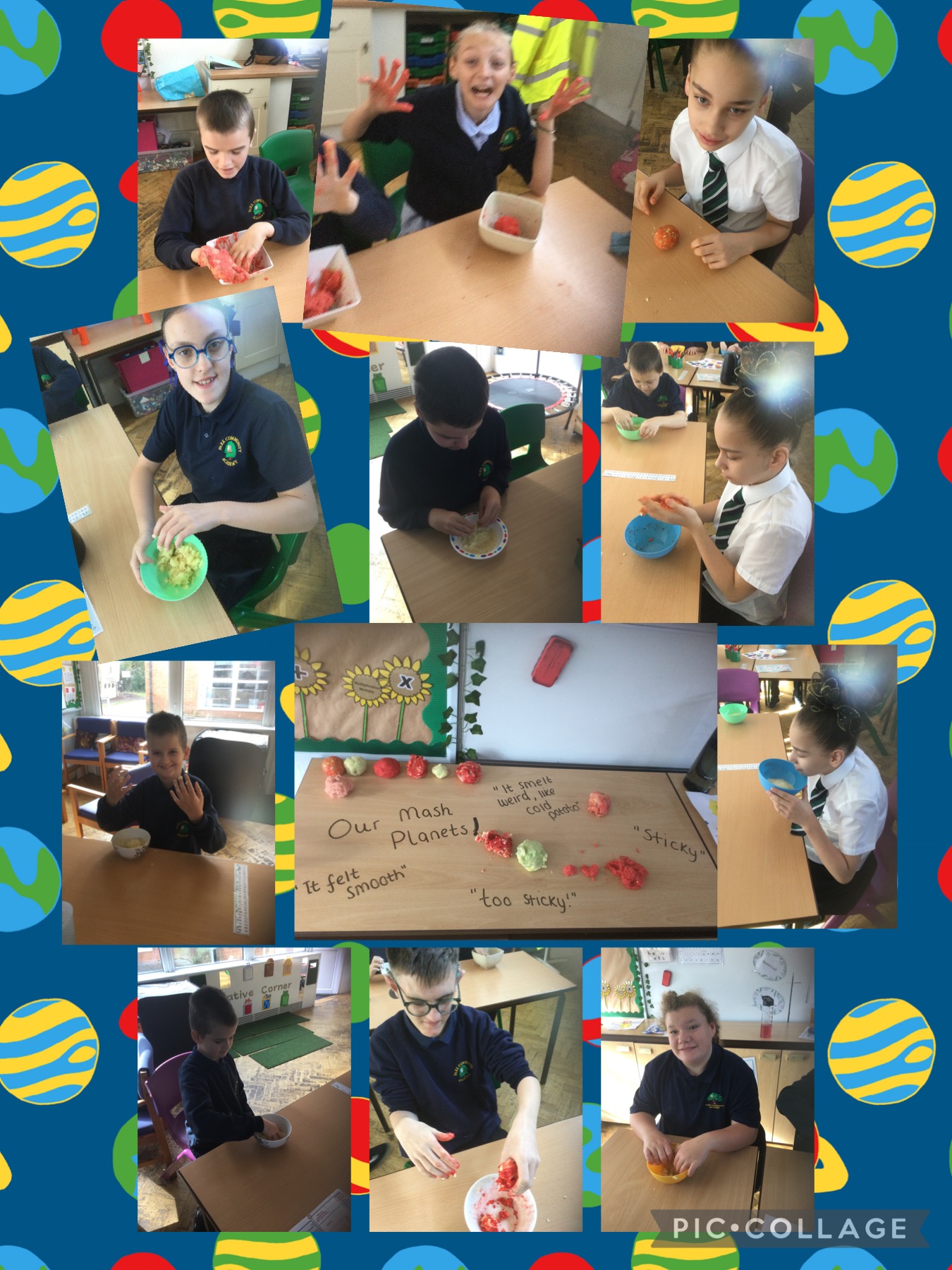 Image of Mash Potato Planets!
