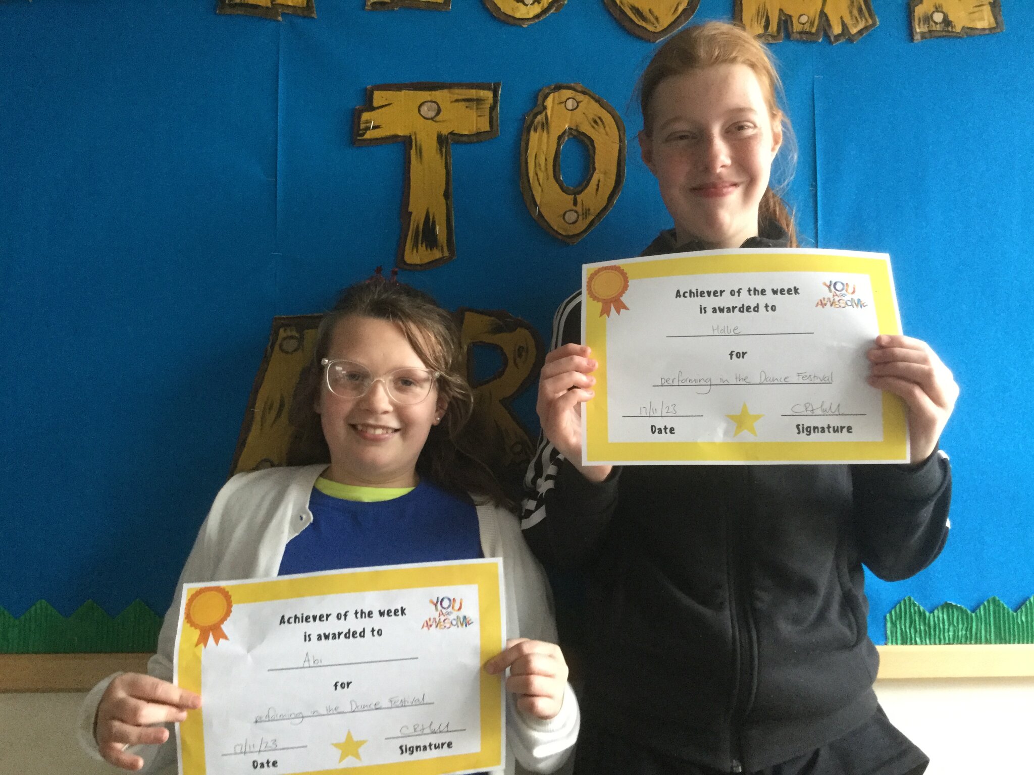 Image of Achievers of the Week