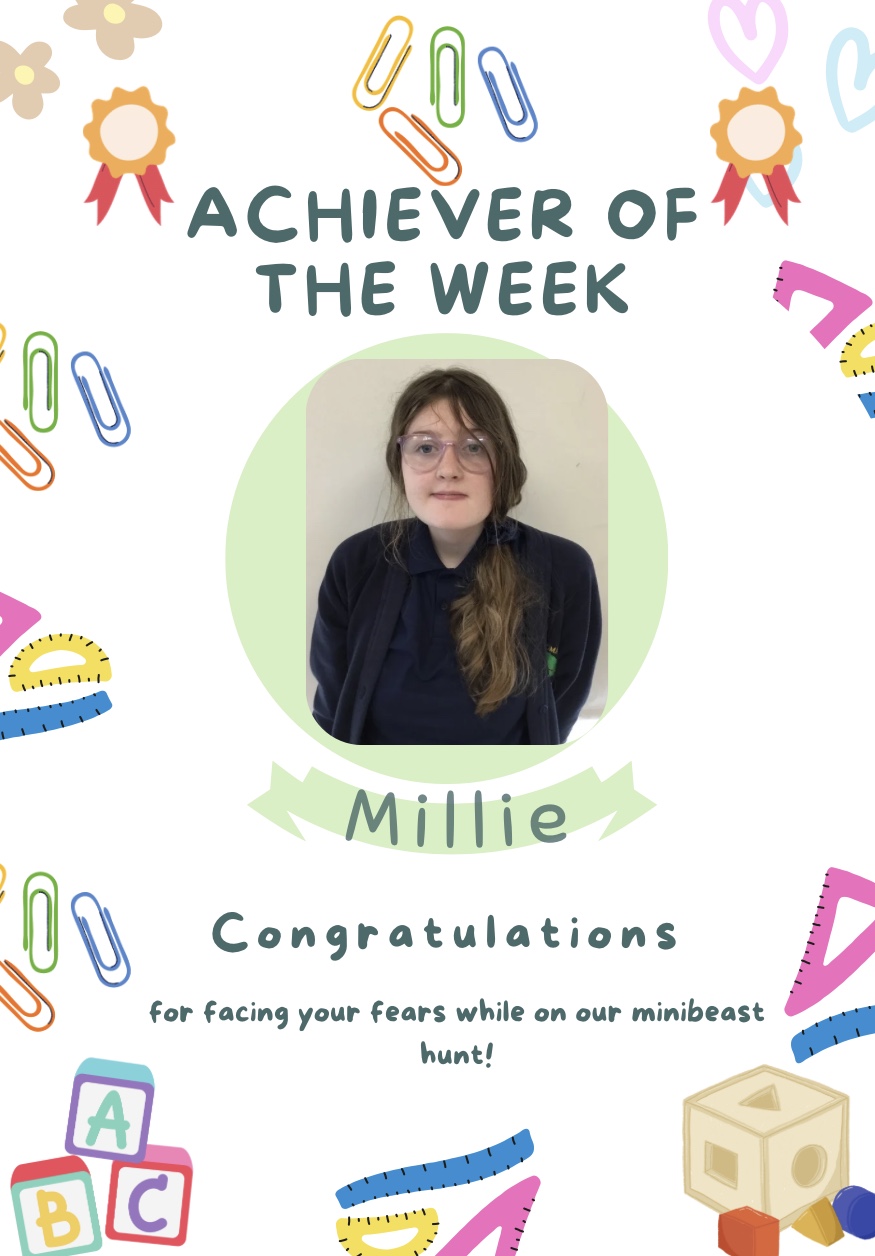Image of Achiever of the week