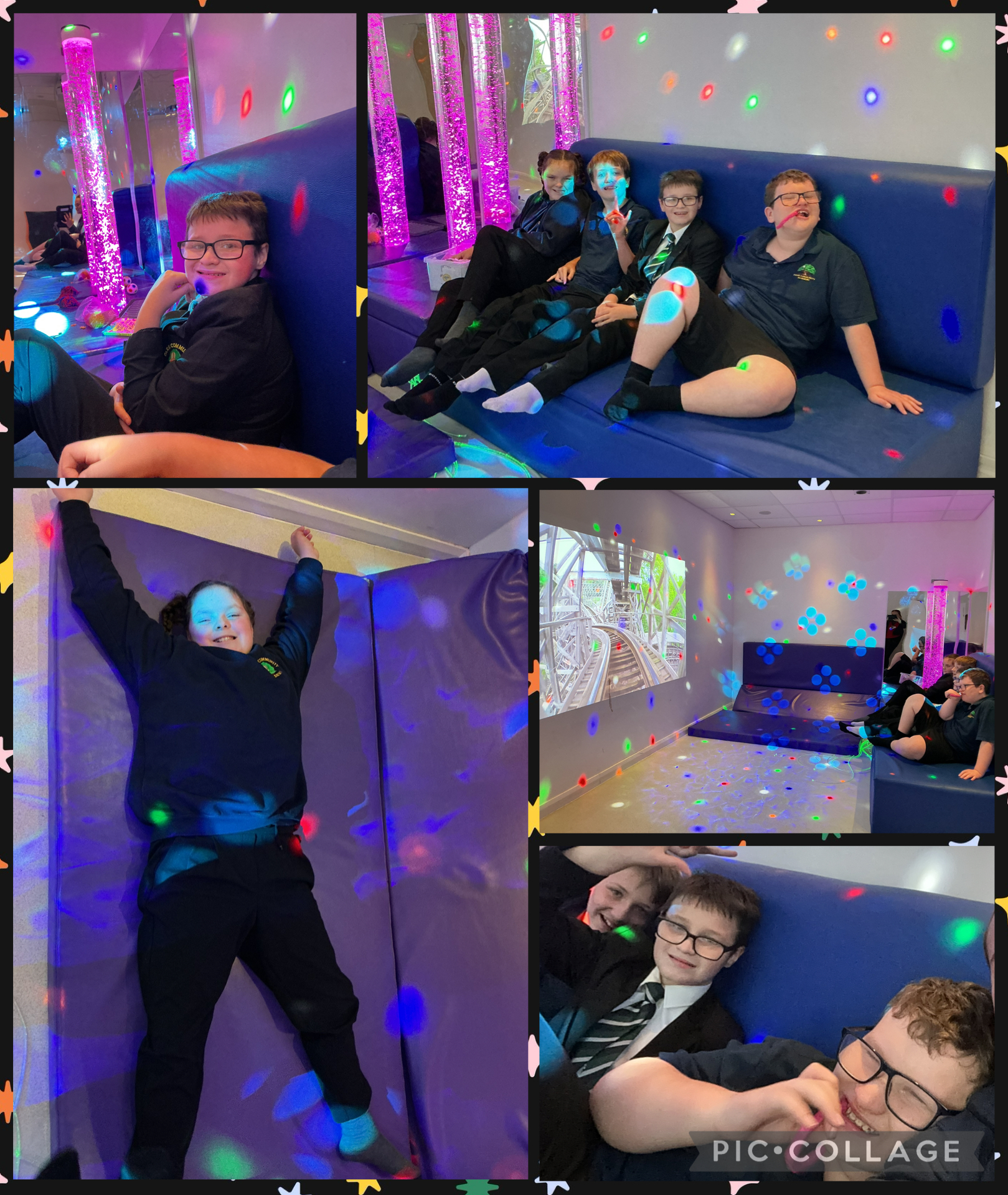 Image of Fun in the sensory room!