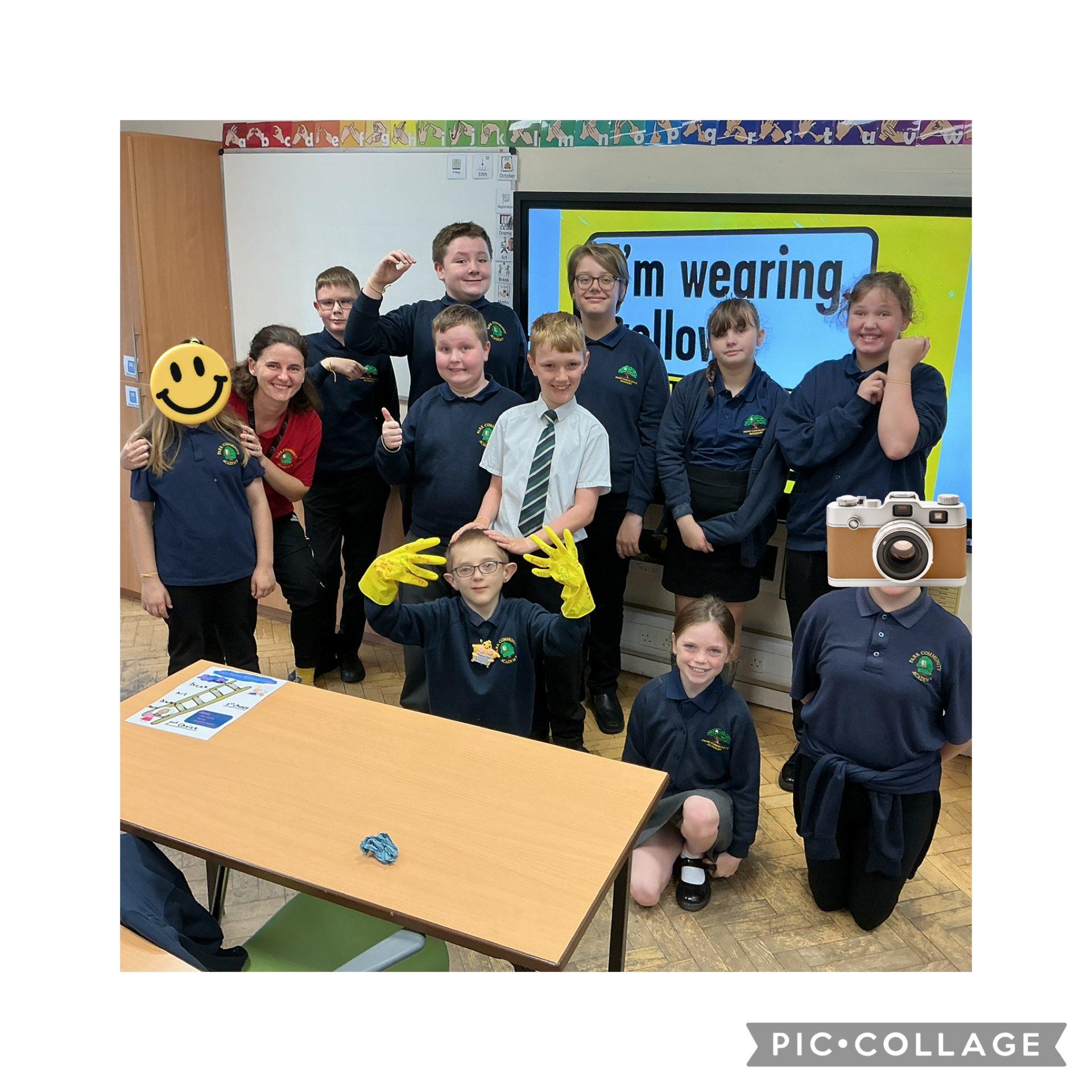 Image of Wearing yellow for Mental Health Day
