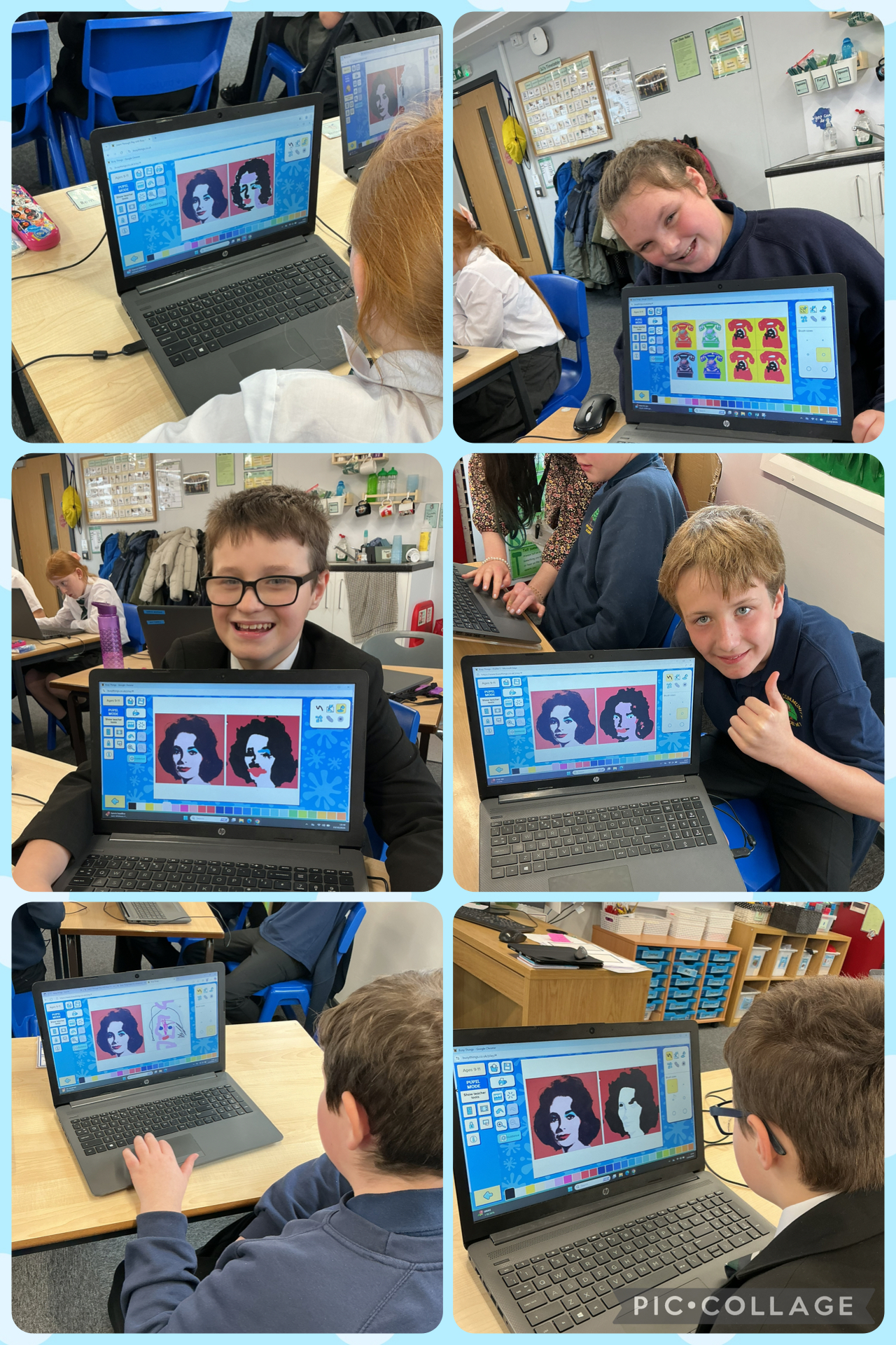Image of Pop Art digital pictures