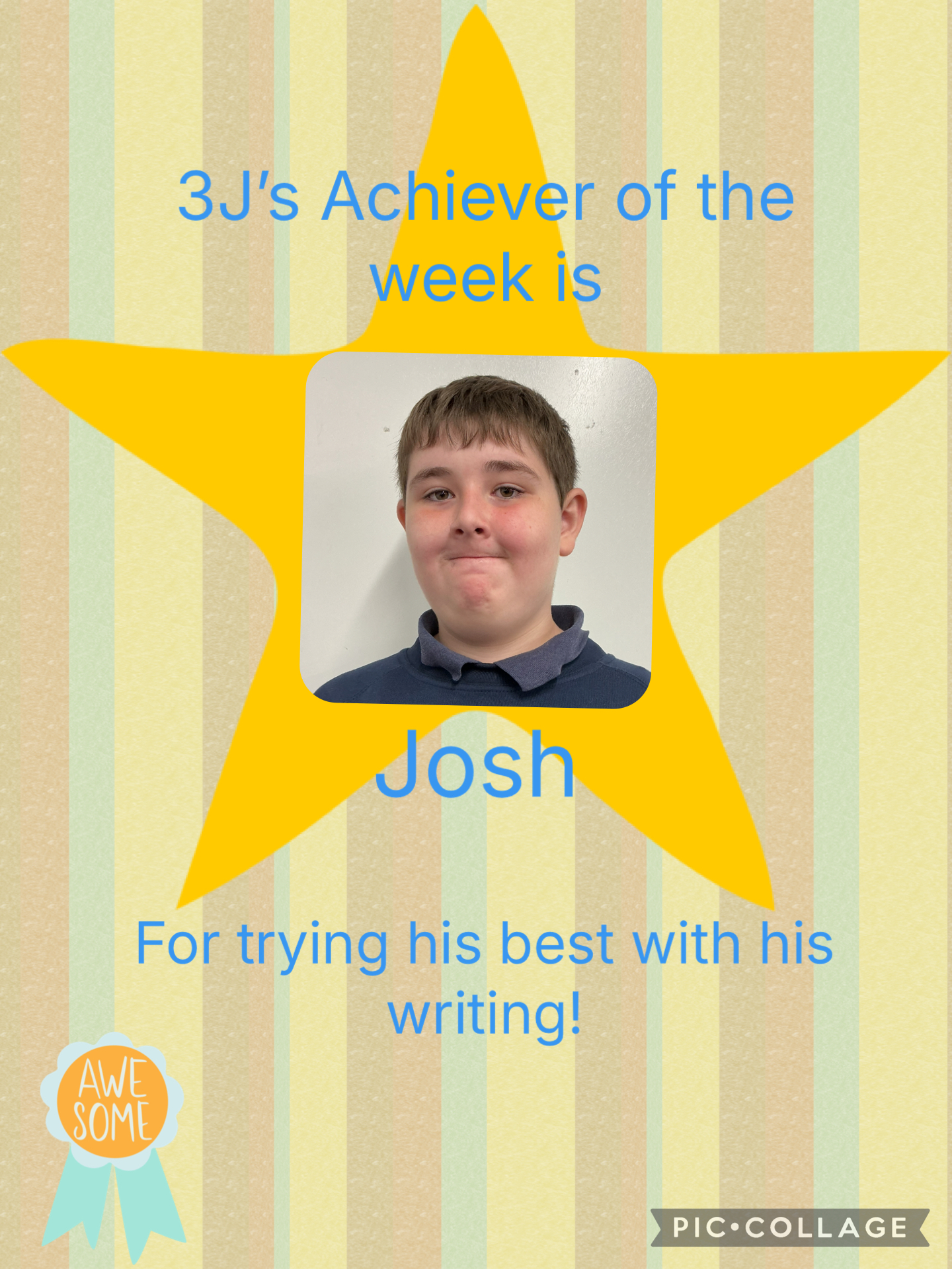 Image of Achiever of the Week!