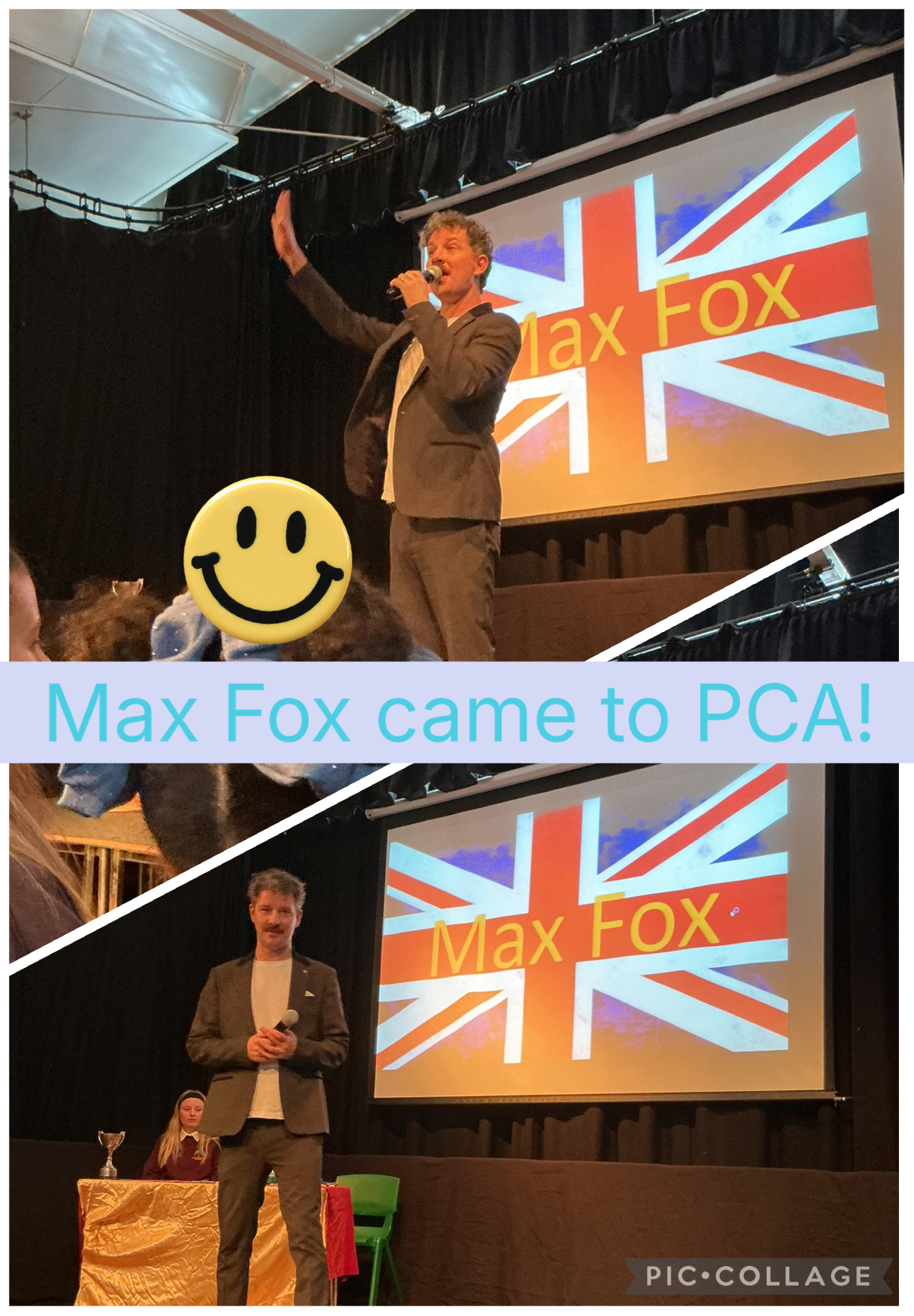 Image of Max Fox came to PCA!