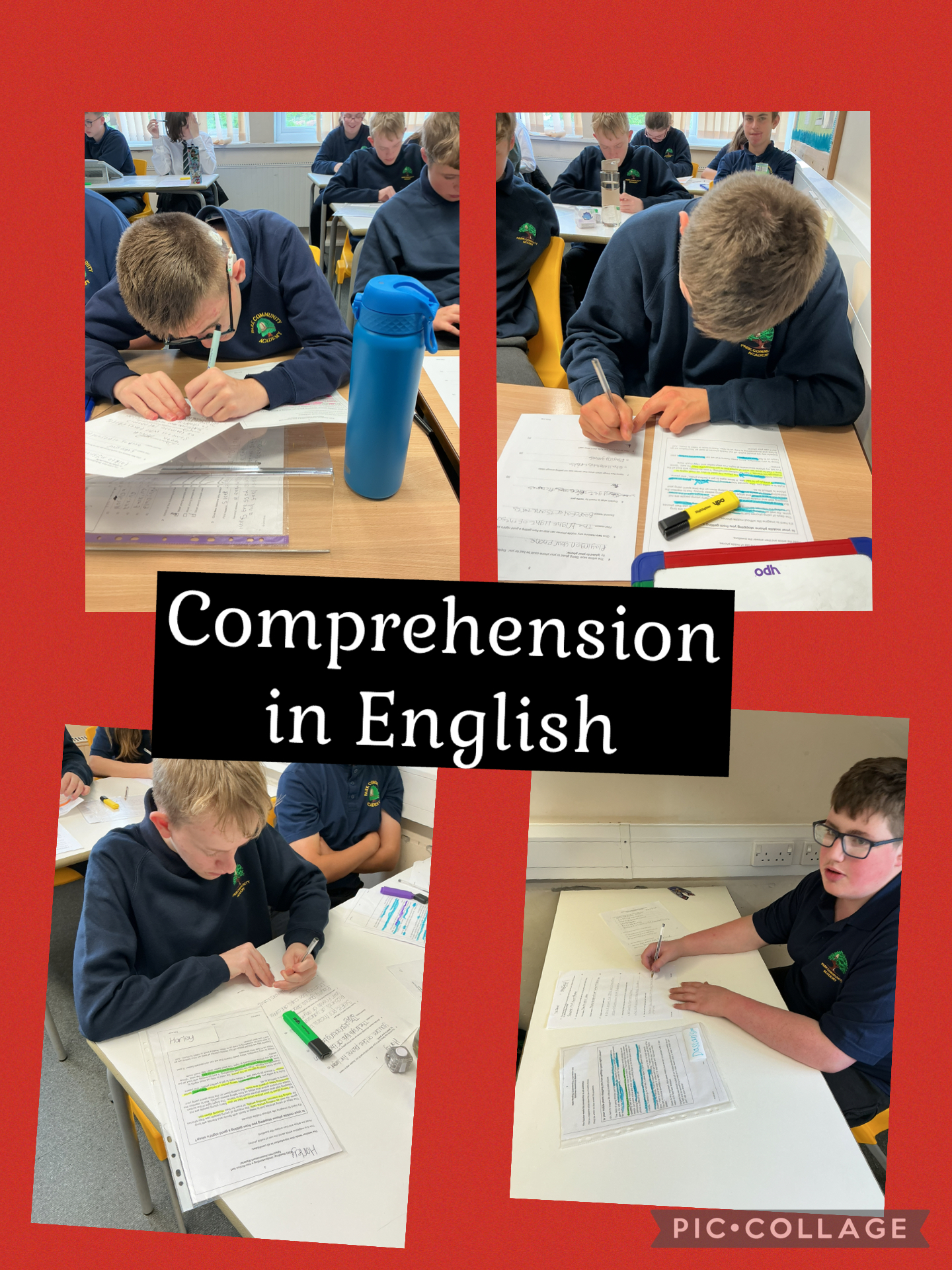 Image of Comprehension in English 