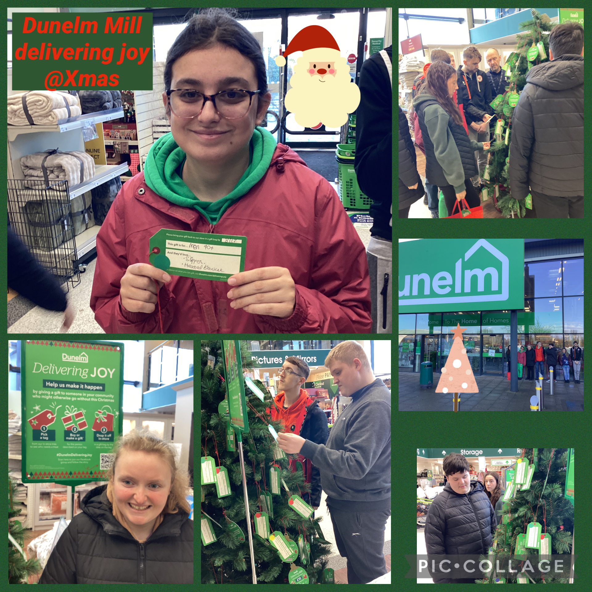 Image of Dunelm Mill delivering joy @ Christmas 