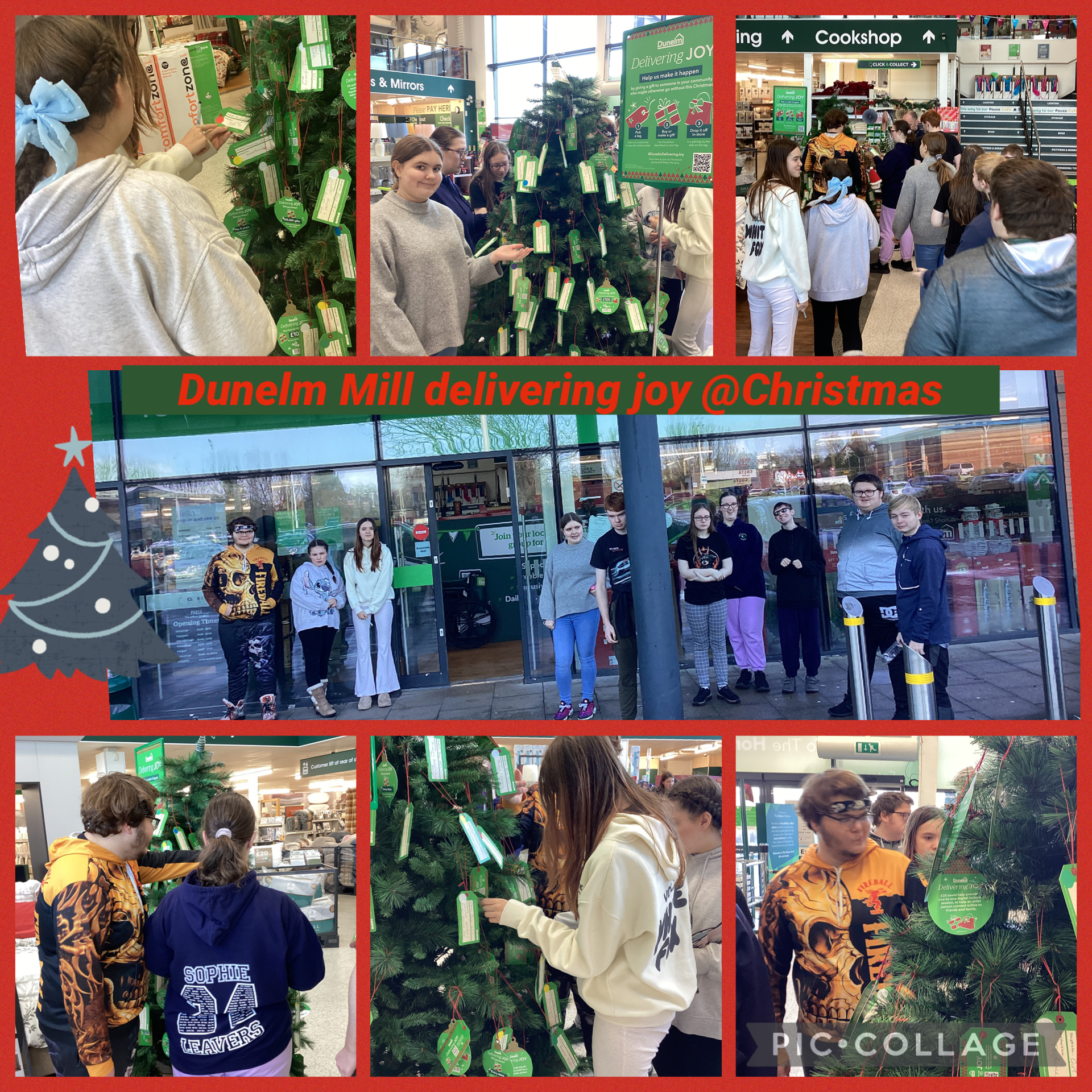 Image of Dunelm Mill delivering joy @ Christmas 