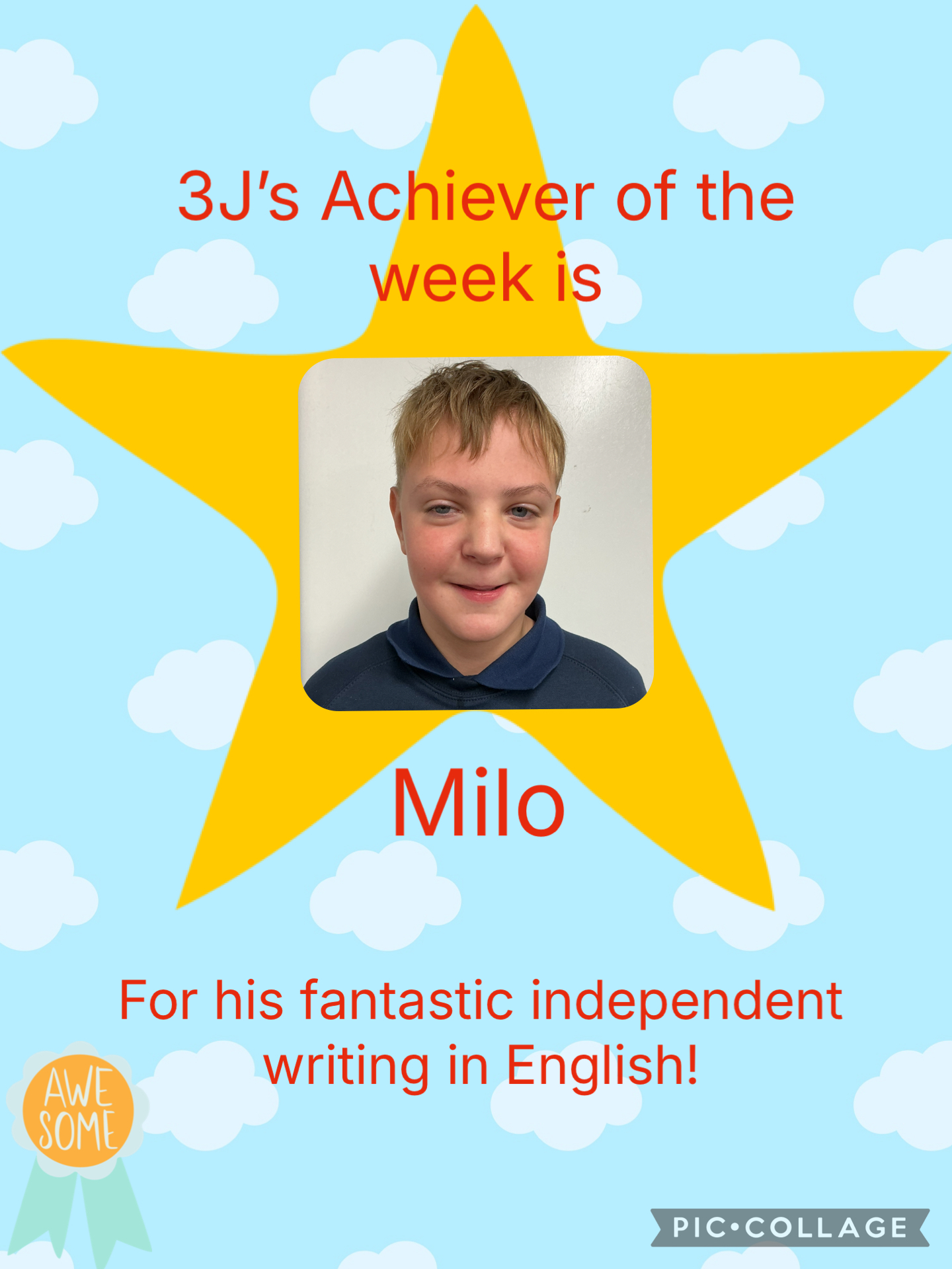 Image of Achiever of the Week