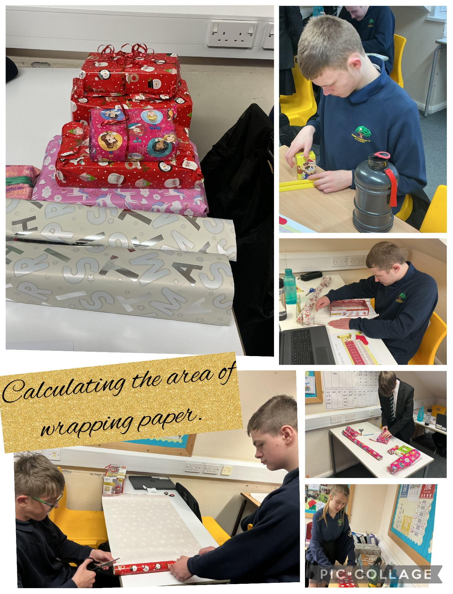 Image of Gift wrapping in Maths