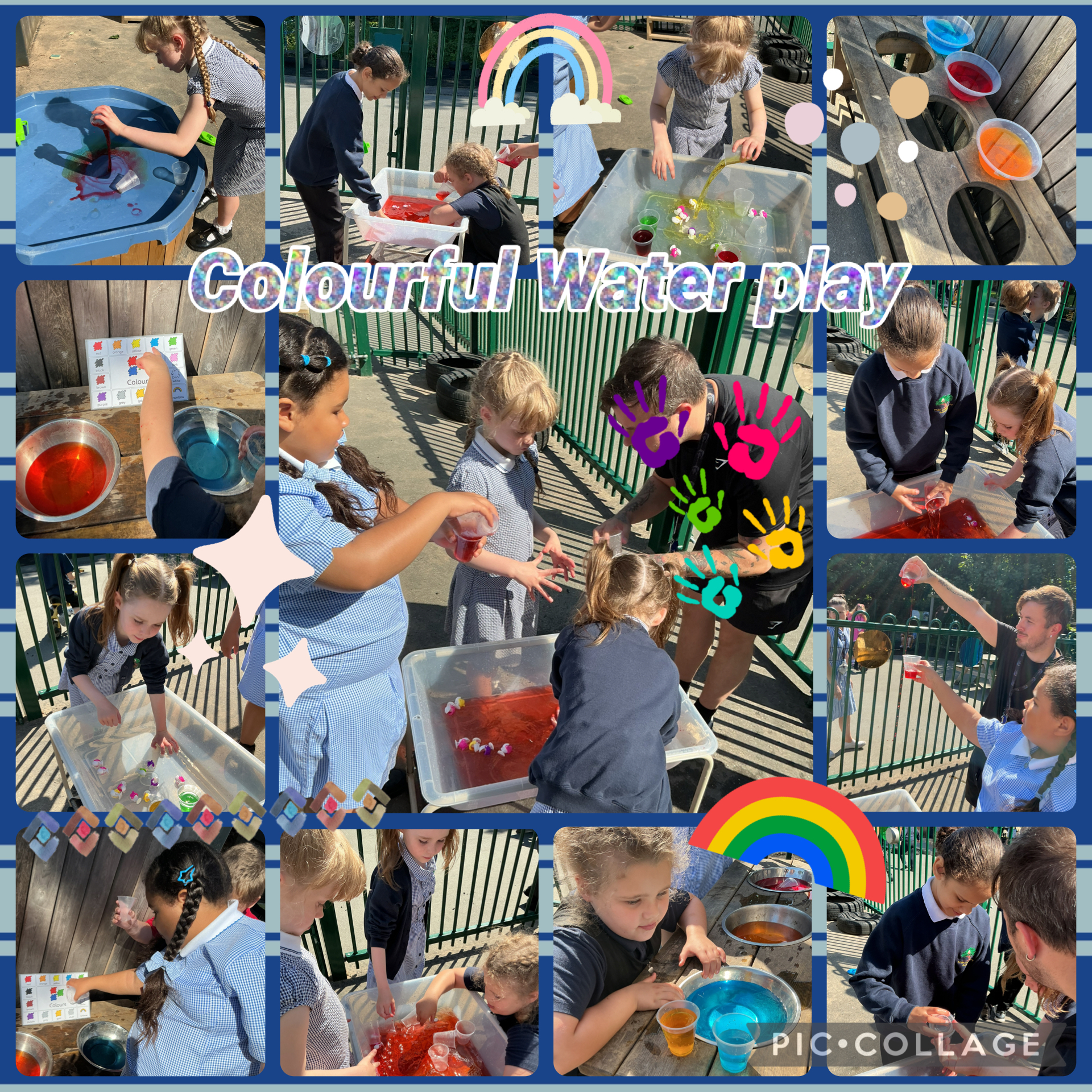 Image of Colourful water play 