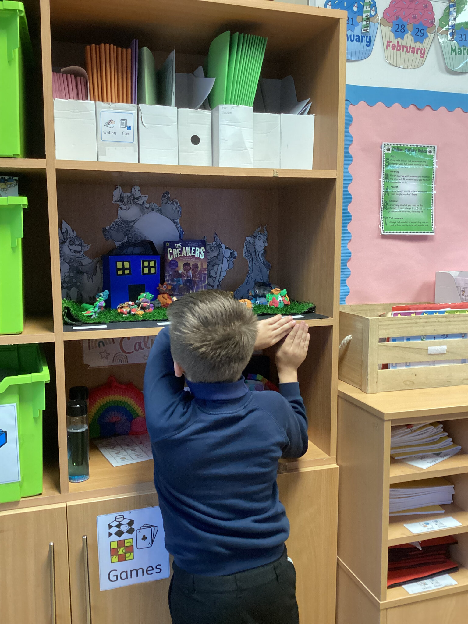 Image of Creakers display 