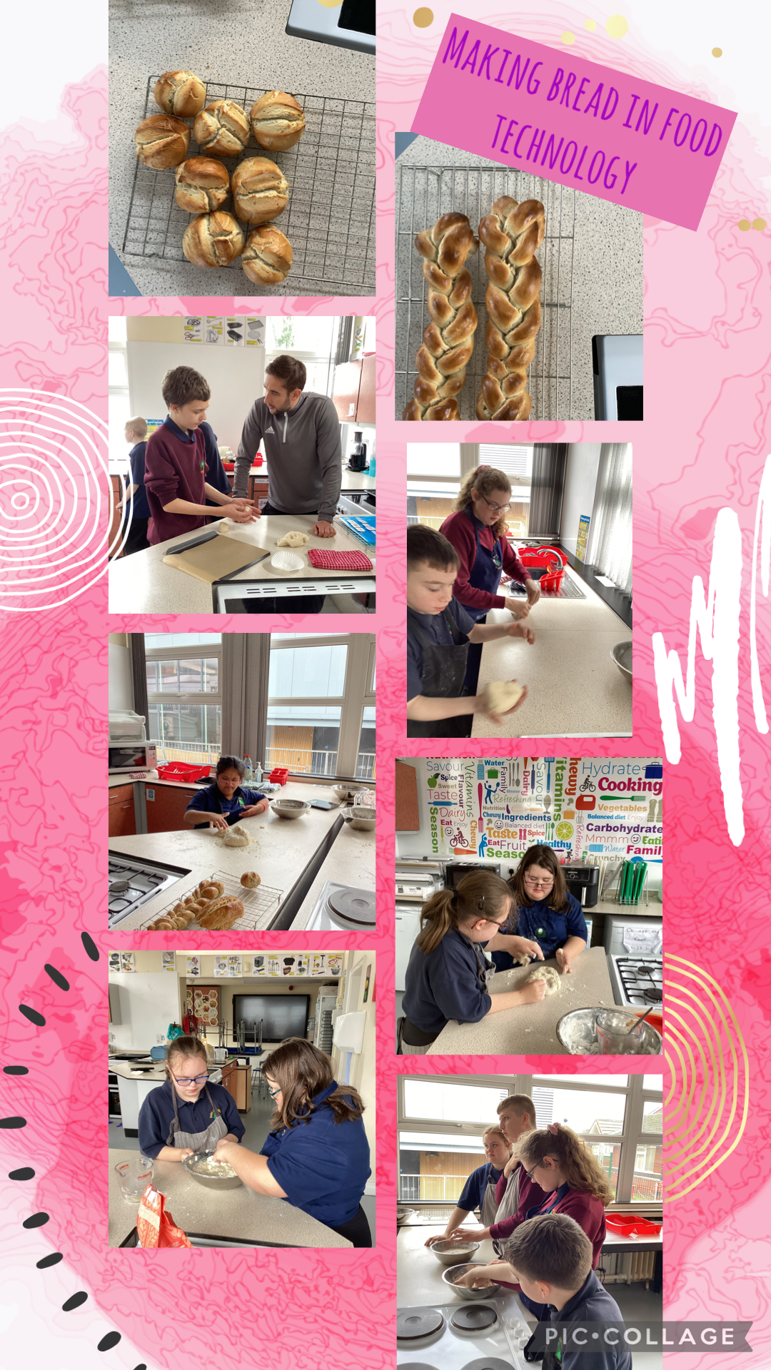 Image of Making bread