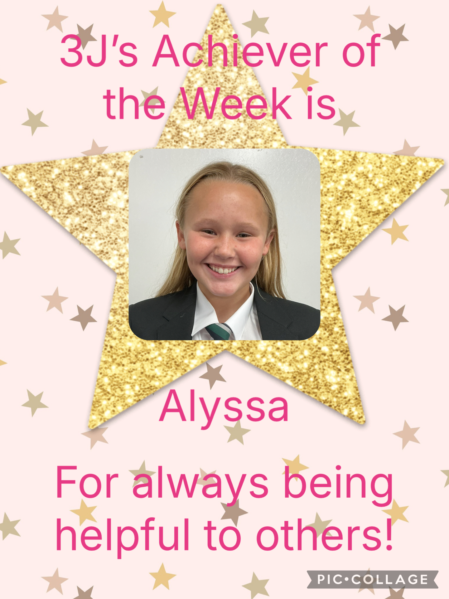 Image of Achiever of the Week