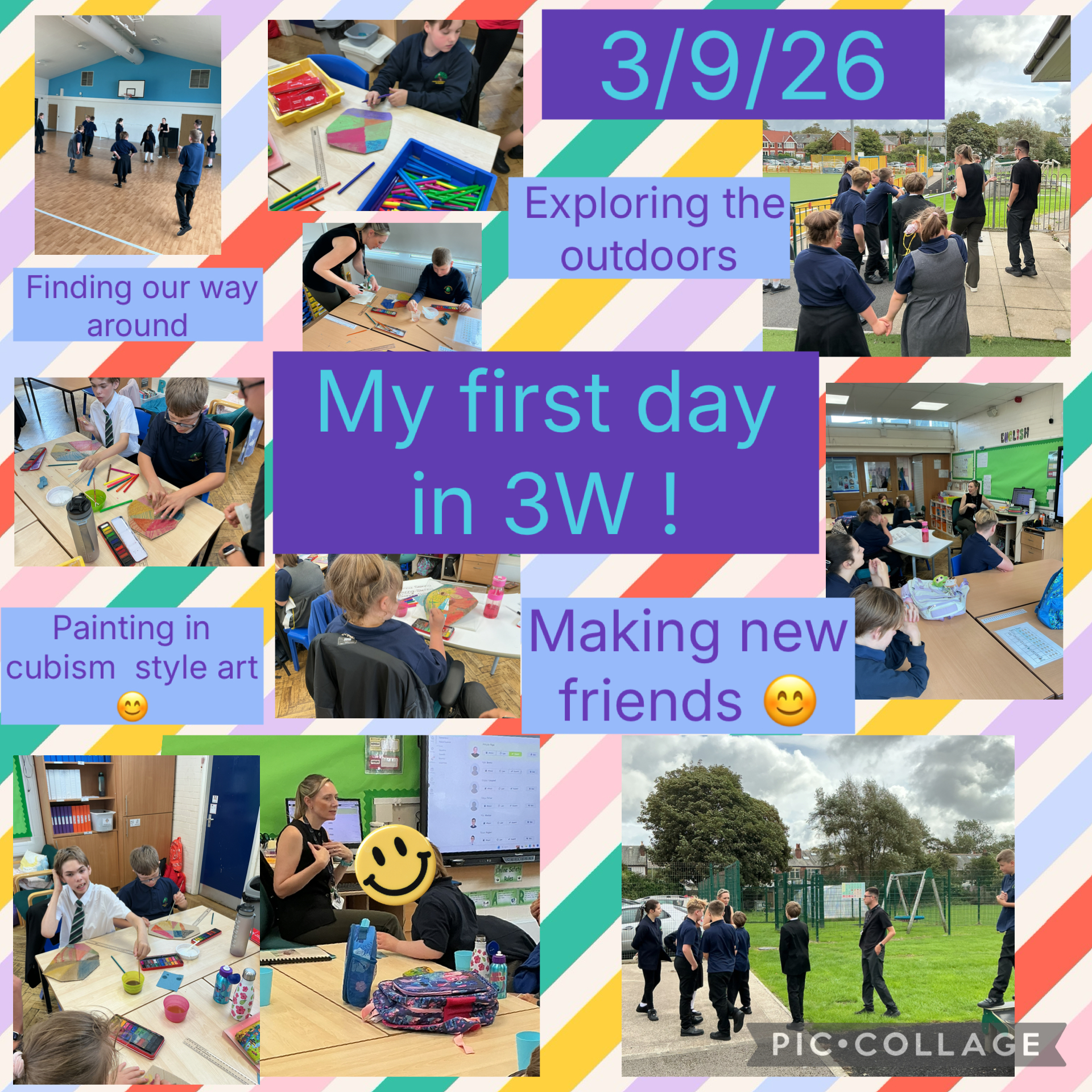  A fantastic start to the new academic year! We really enjoyed welcoming back familiar faces and those new to the school.