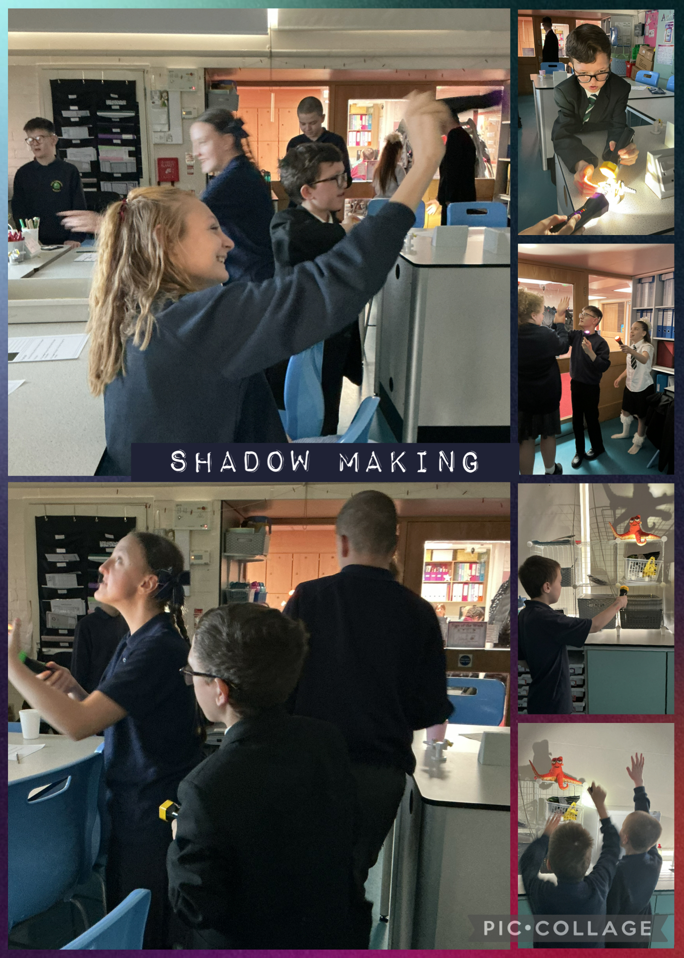 Image of Understanding and creating shadows in Science