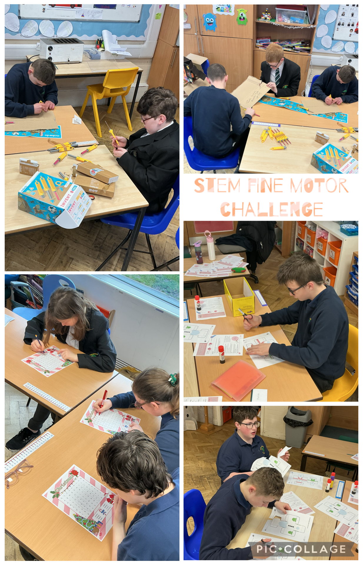 Image of STEM Fine motor challenge